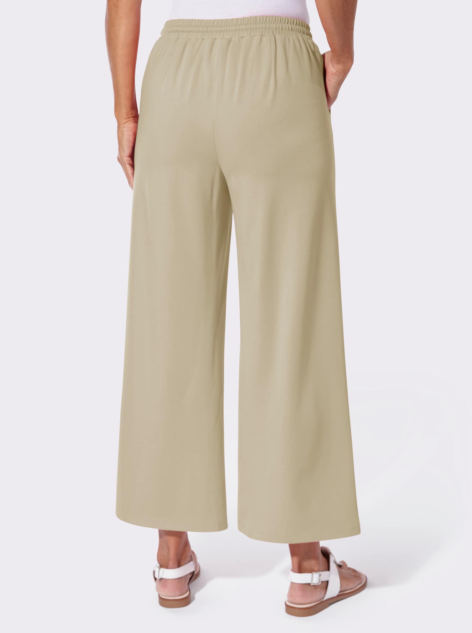 Jerseyhose in Culotte-Form - sand