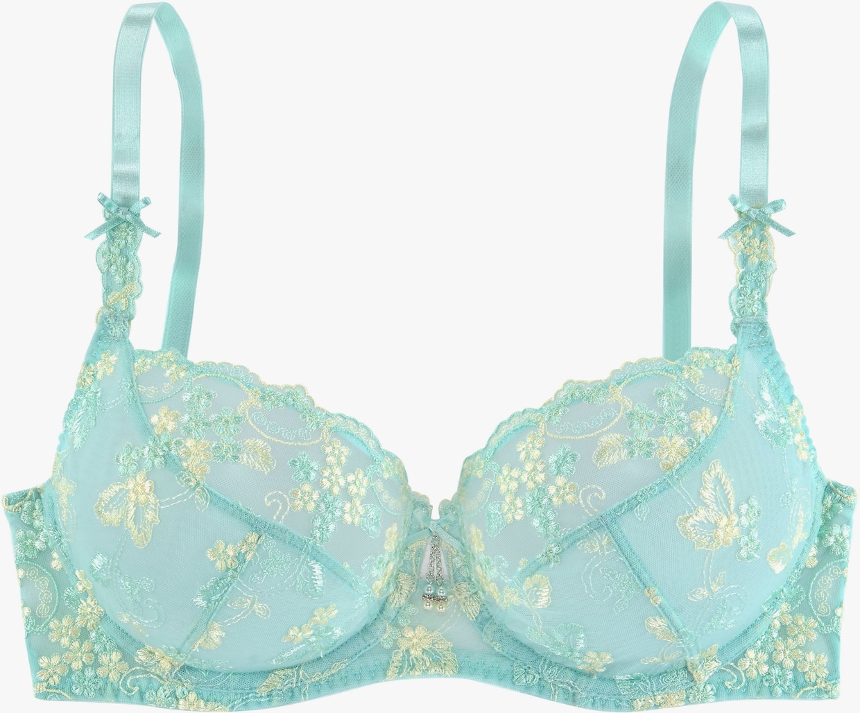 LASCANA Soutien-gorge à armatures - menthe-jaune