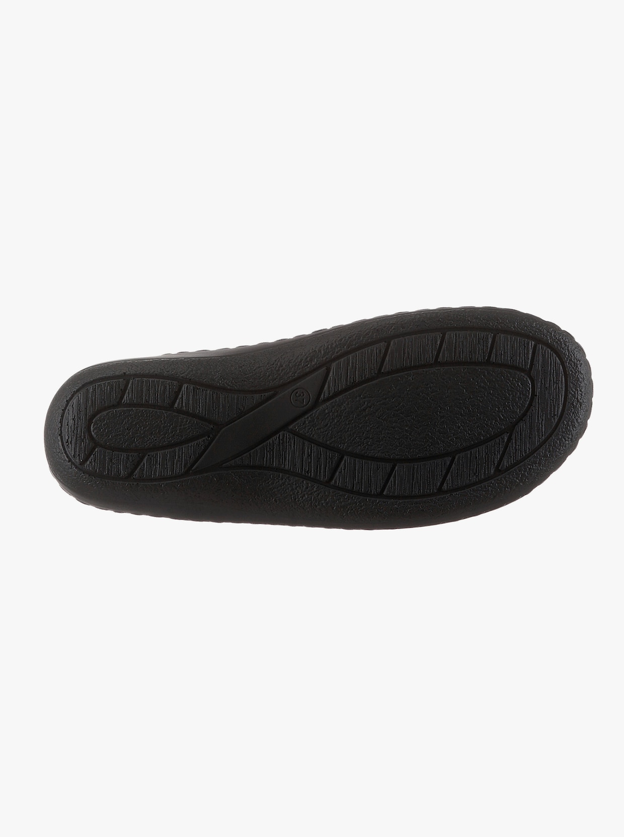 Belvida Slippers - zwart geprint