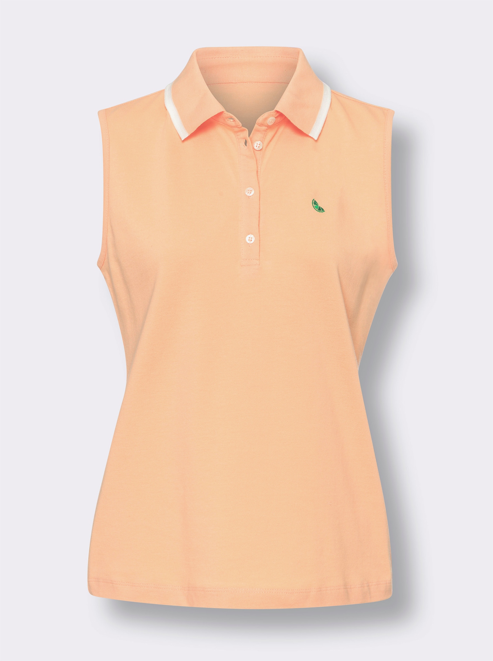 heine Poloshirt in Pikee-Qualität - apricot