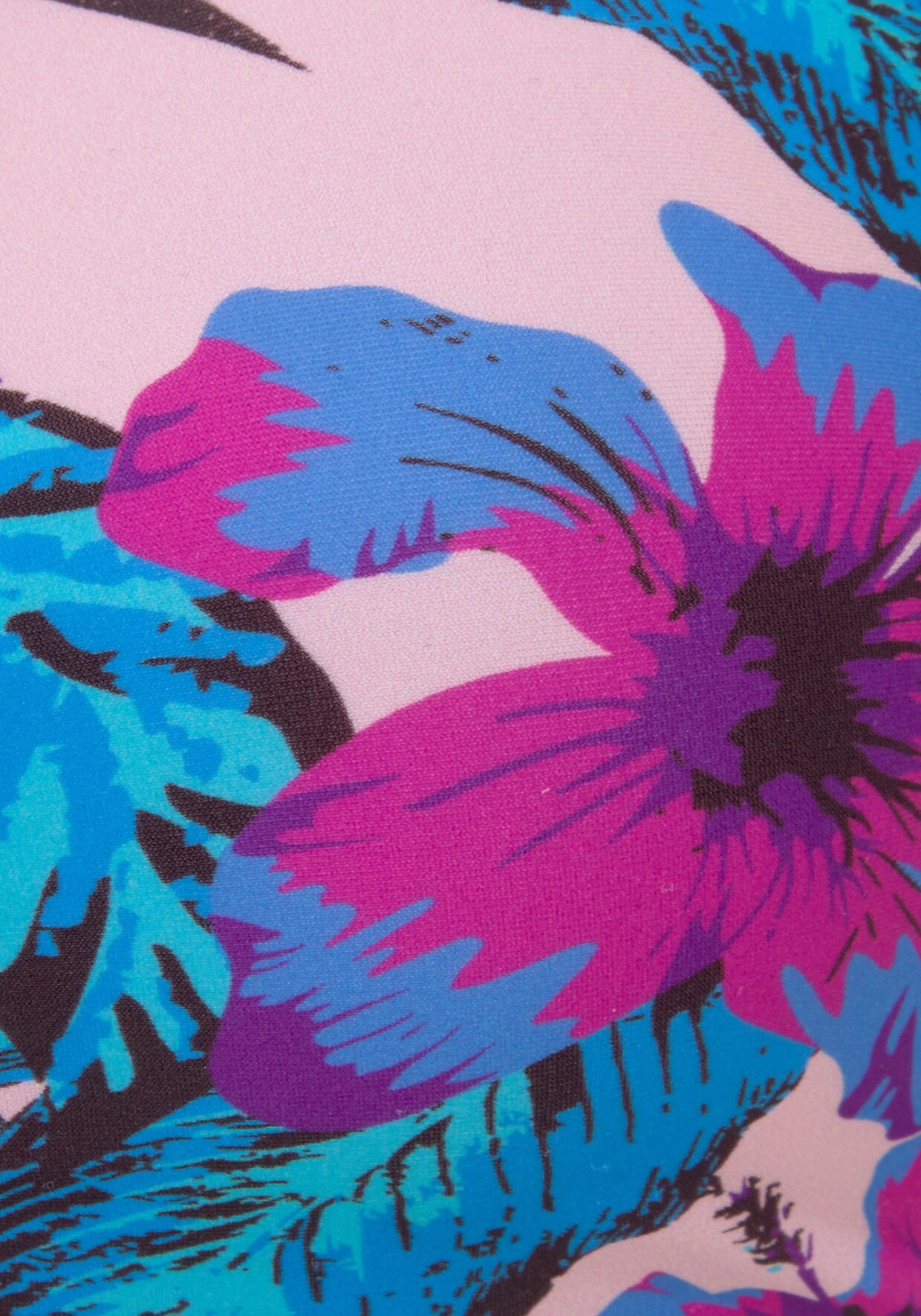 Venice Beach BandeauBikiniTop in rosabedruckt heine