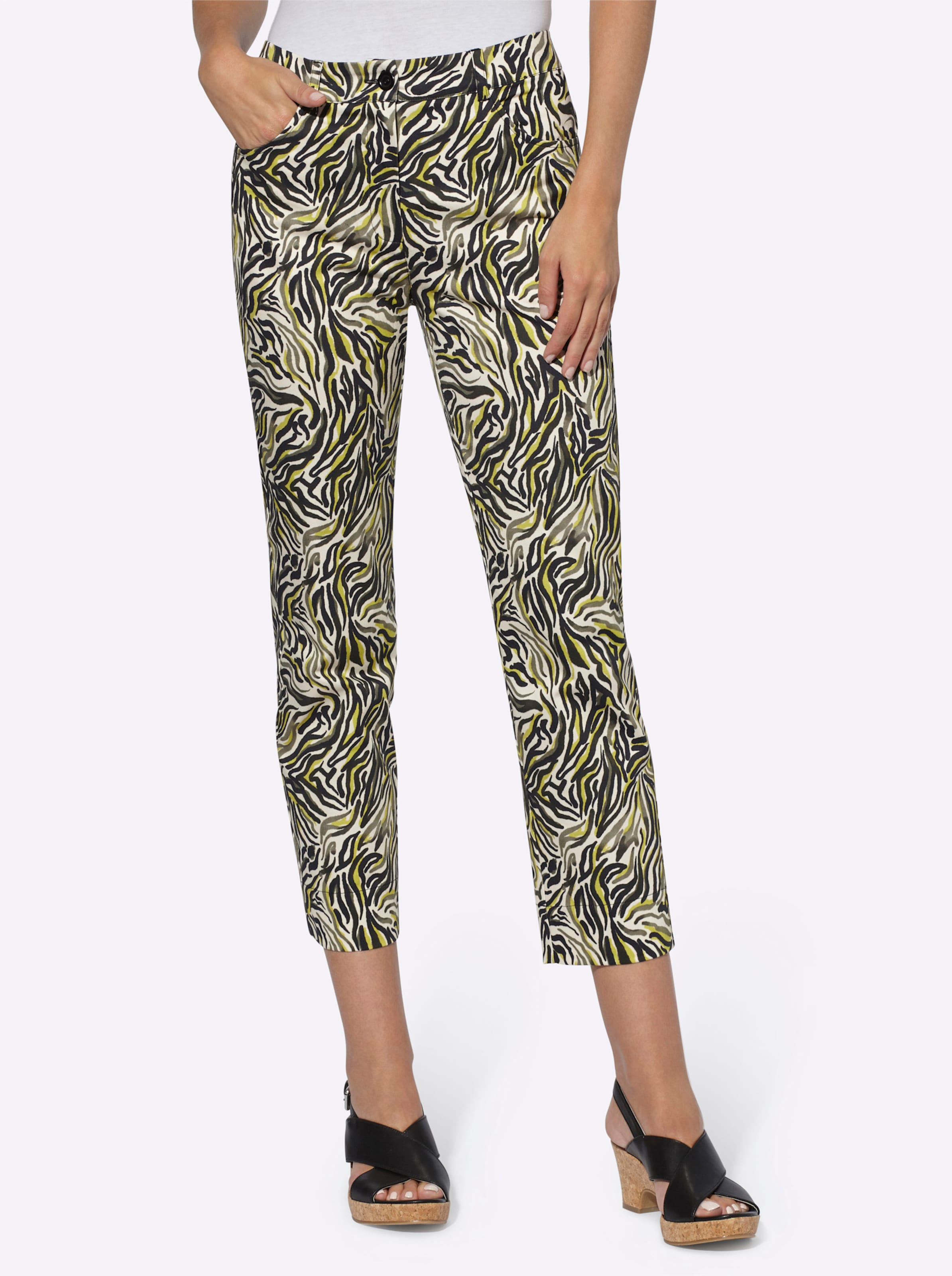 Broek met print