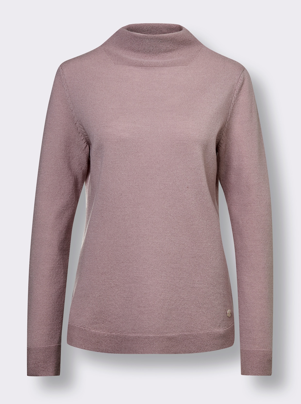 CREATION L PREMIUM Kaschmir-Woll-Pullover - mauve