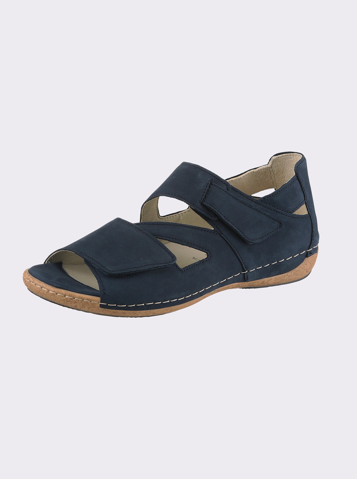 Waldläufer Sandalette - dunkelblau