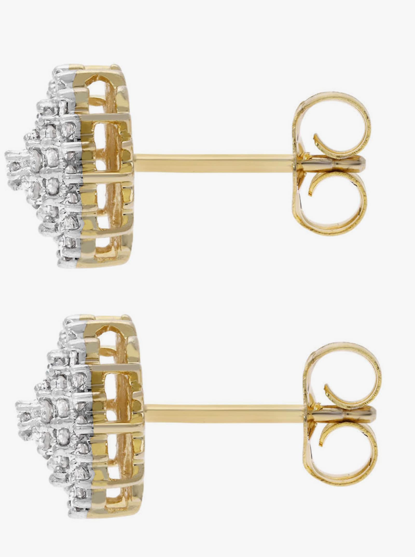  Ohrstecker - Silber vergoldet 925