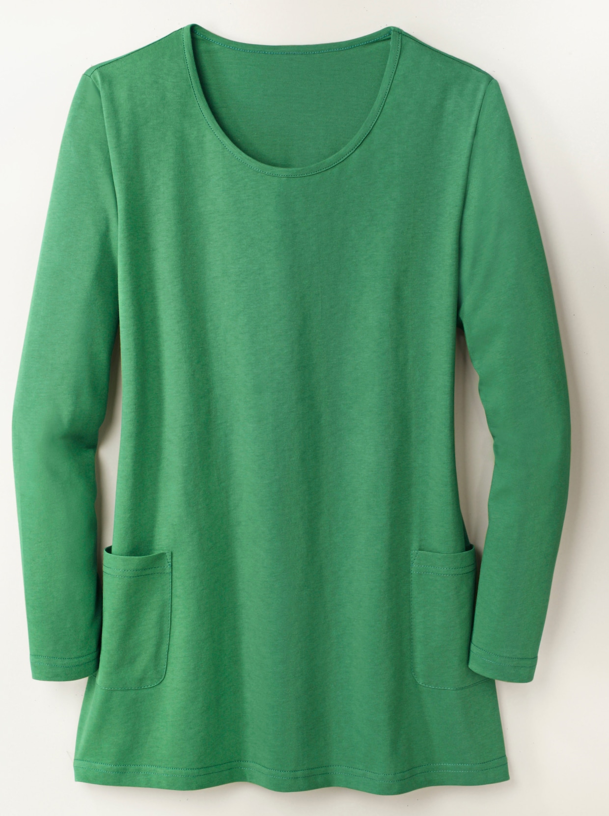 Dlhé tričko - zelená
