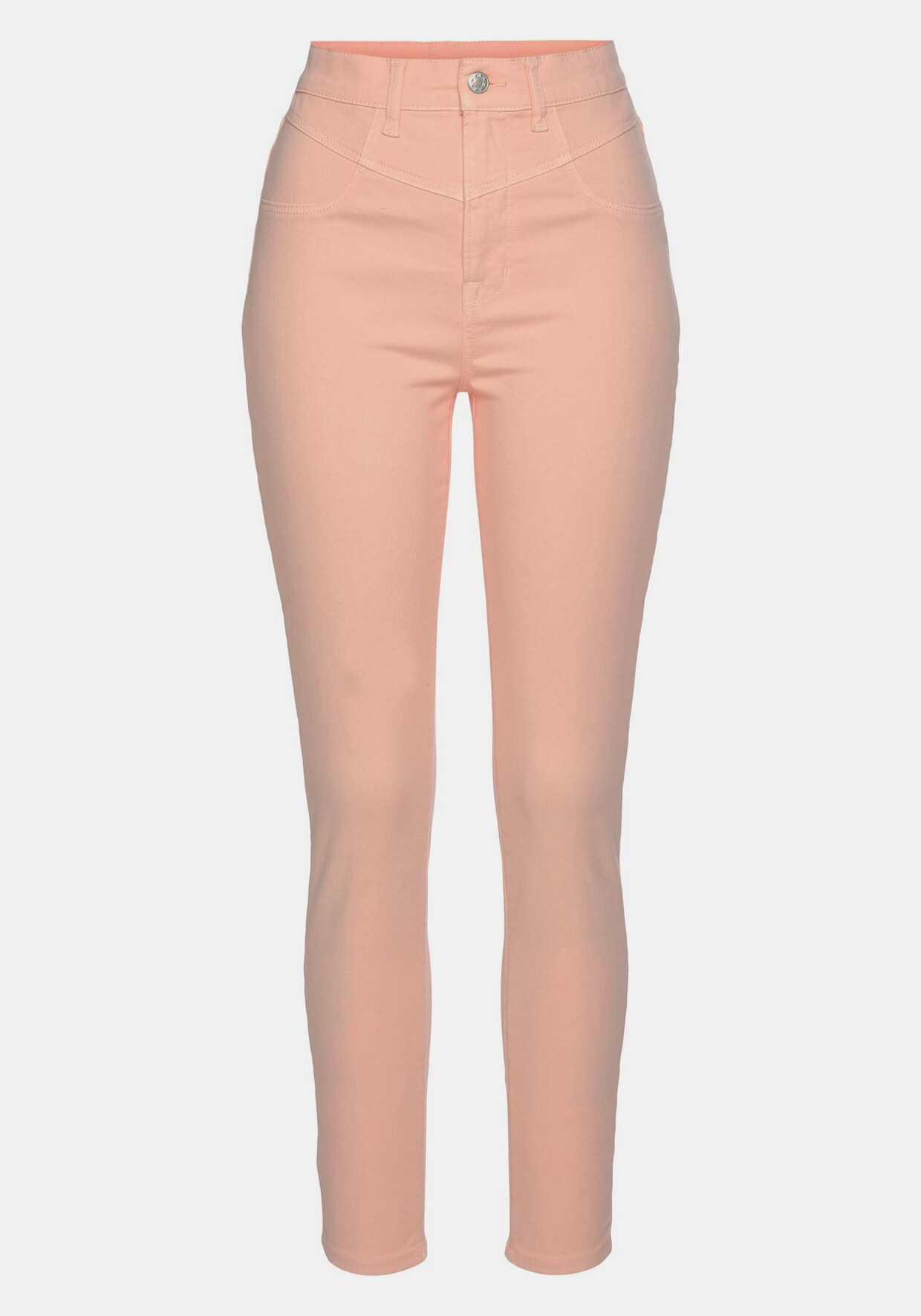 LASCANA High-waist-Jeans - apricot