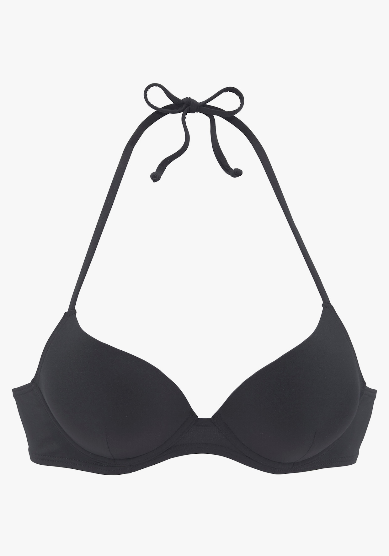 LASCANA Haut de bikini push-up - noir