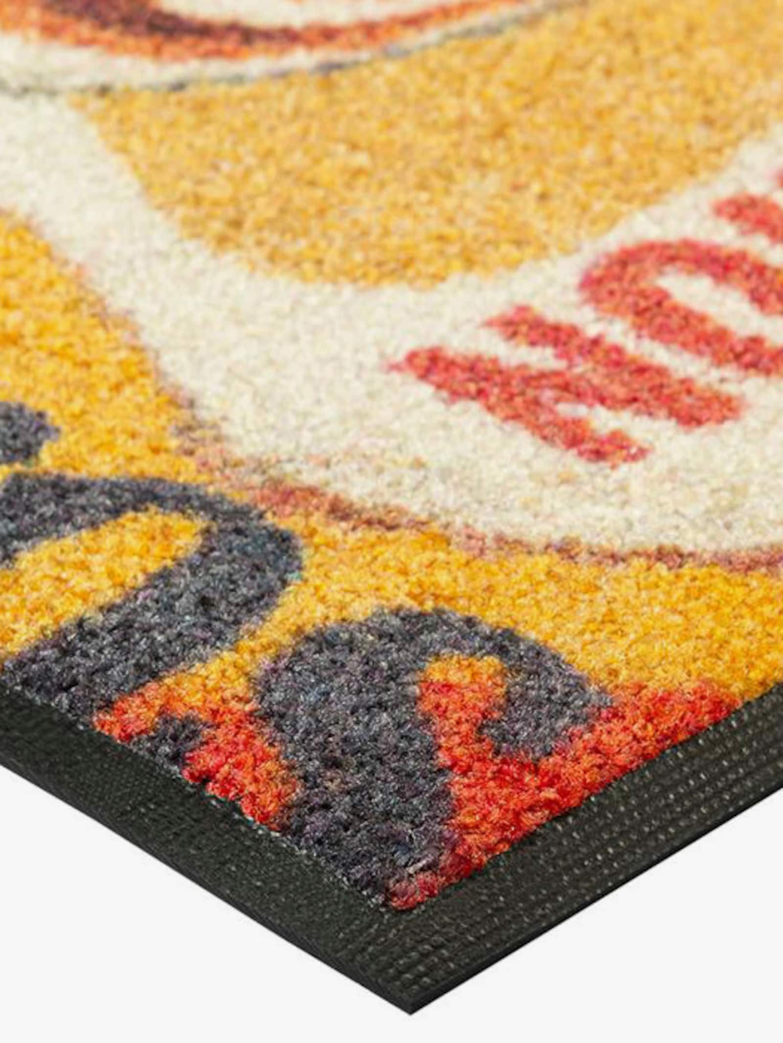 wash+dry by Kleen-Tex Fußmatte - terra-gelb