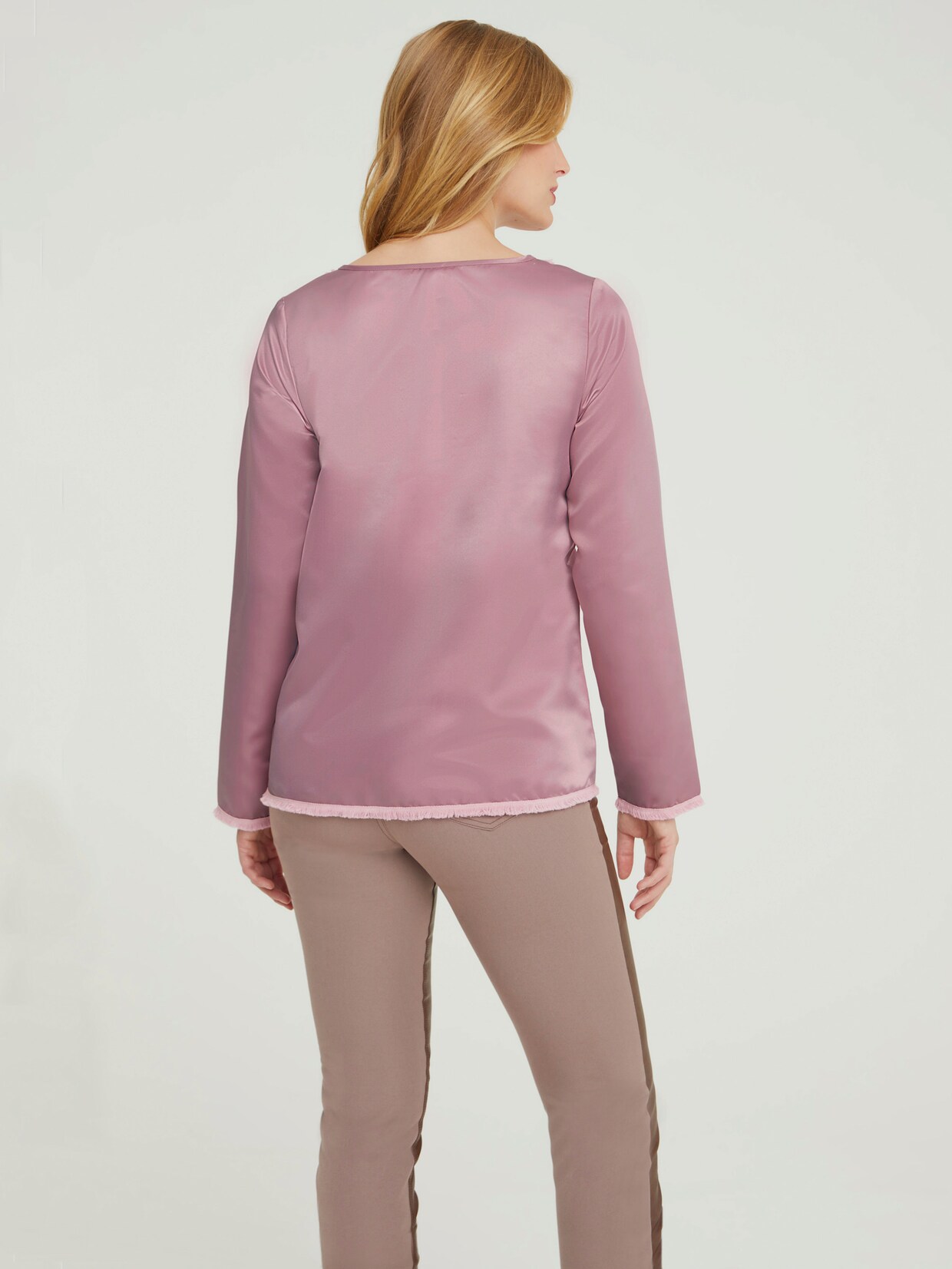 heine Bluse - rosenholz