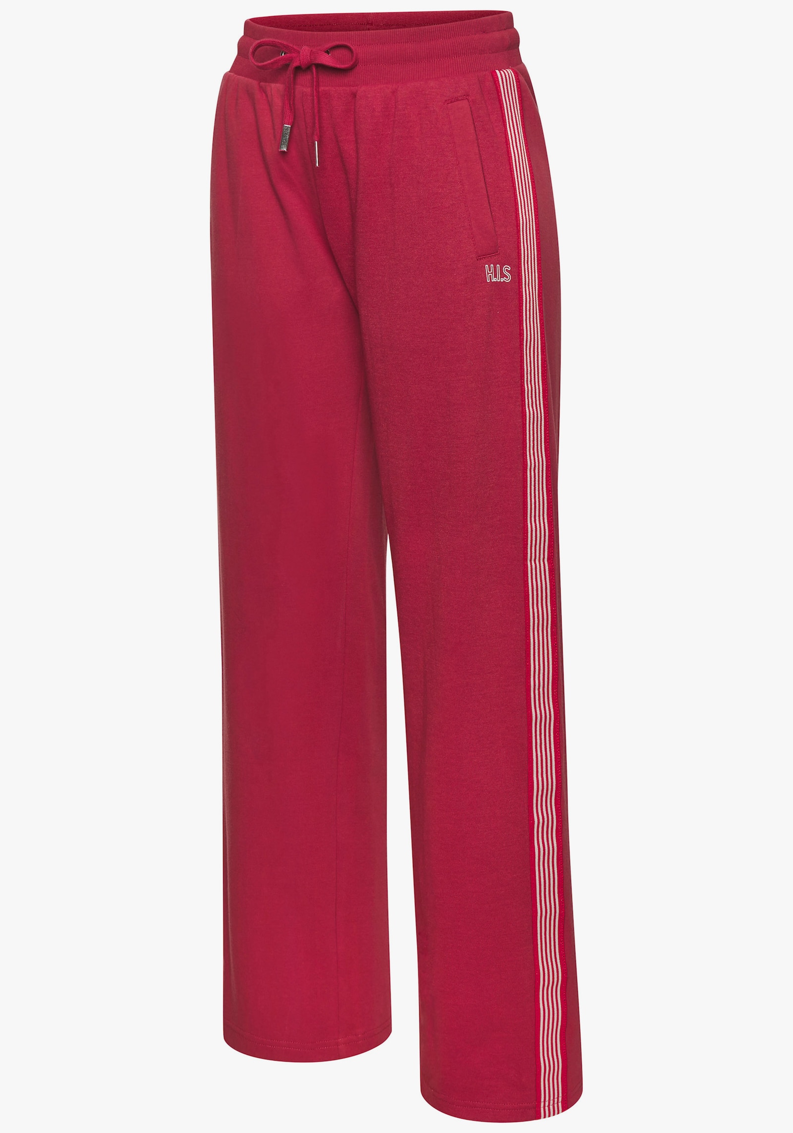 H.I.S Pantalon détente - rouge
