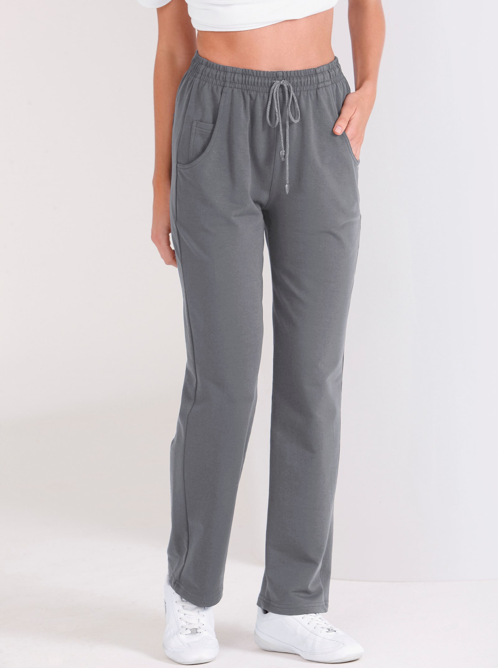 Catamaran Sports Freizeithose in 5-Pocket-Form - grau