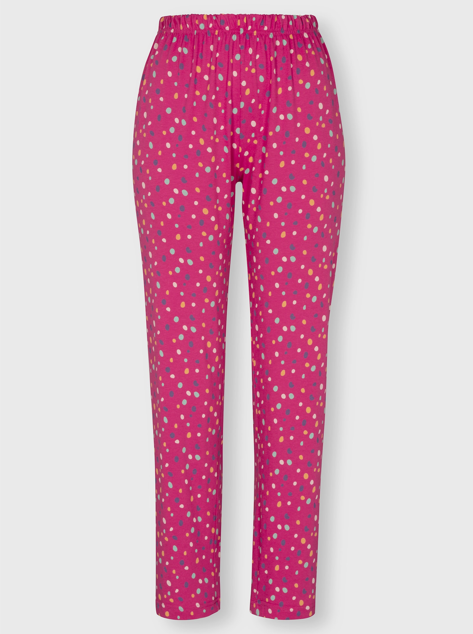 wäschepur Schlafanzug-Hose - fuchsia-bedruckt