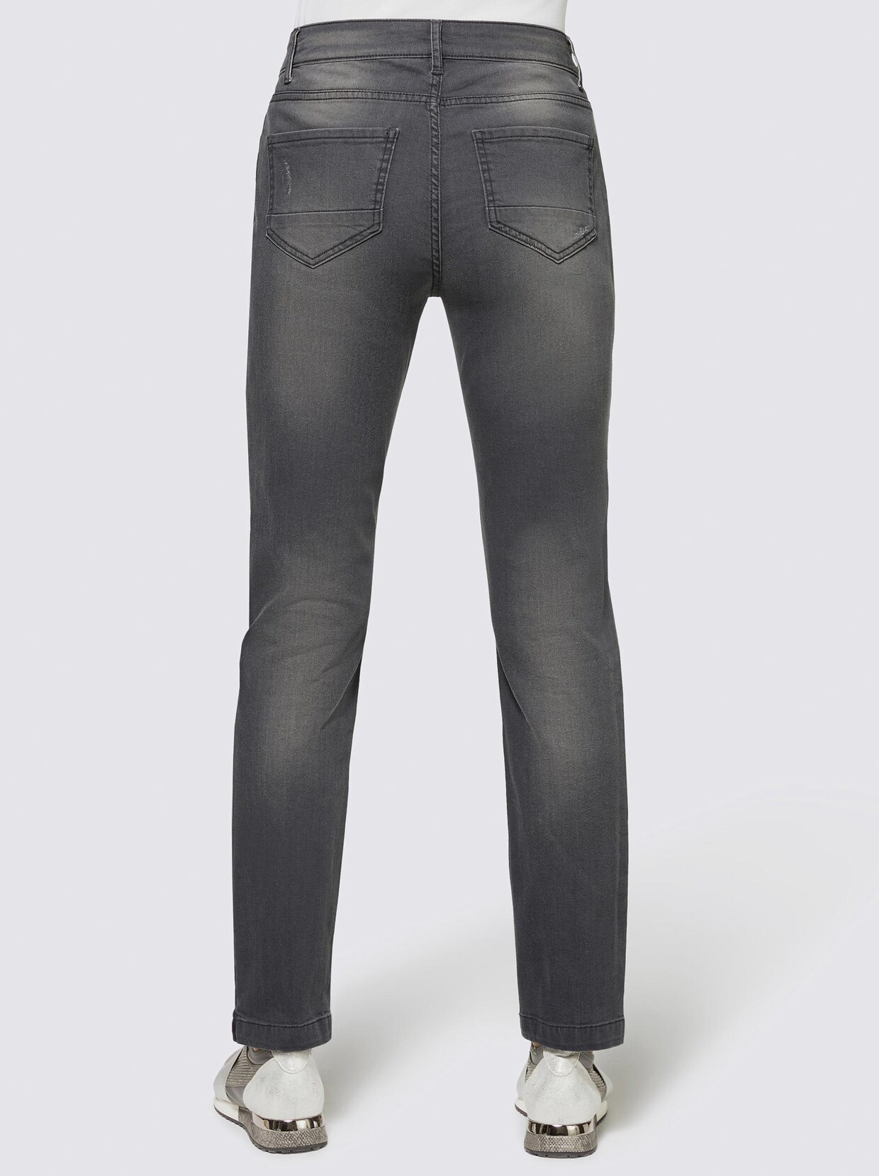 Stehmann Comfort line 5-Pocket-Jeans - graphit