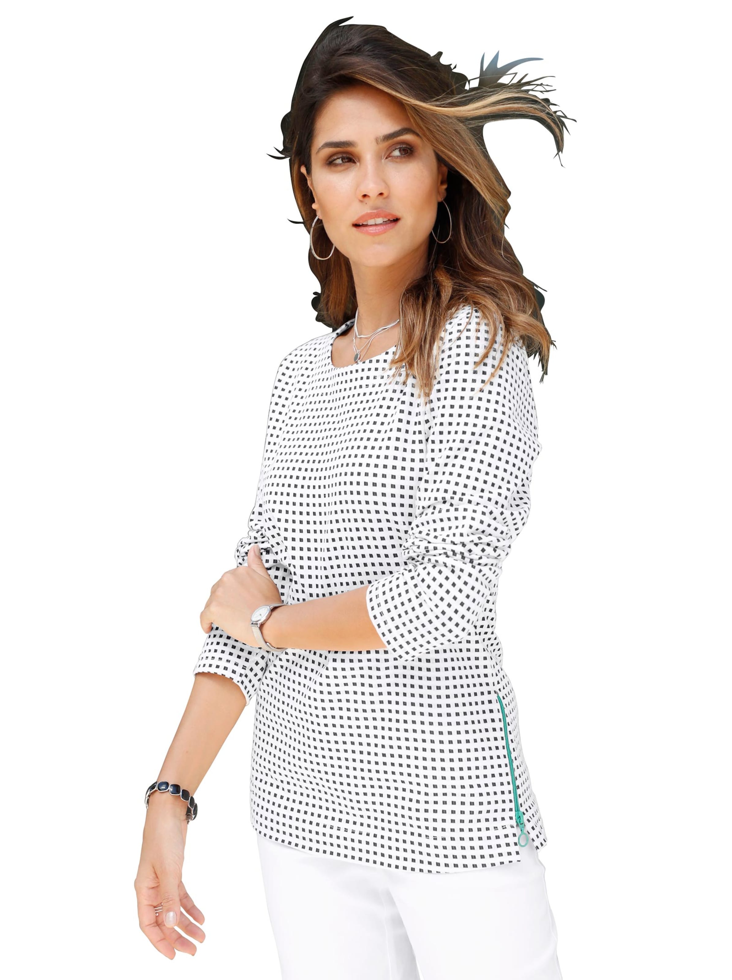 Shirt - schwarz-weiß