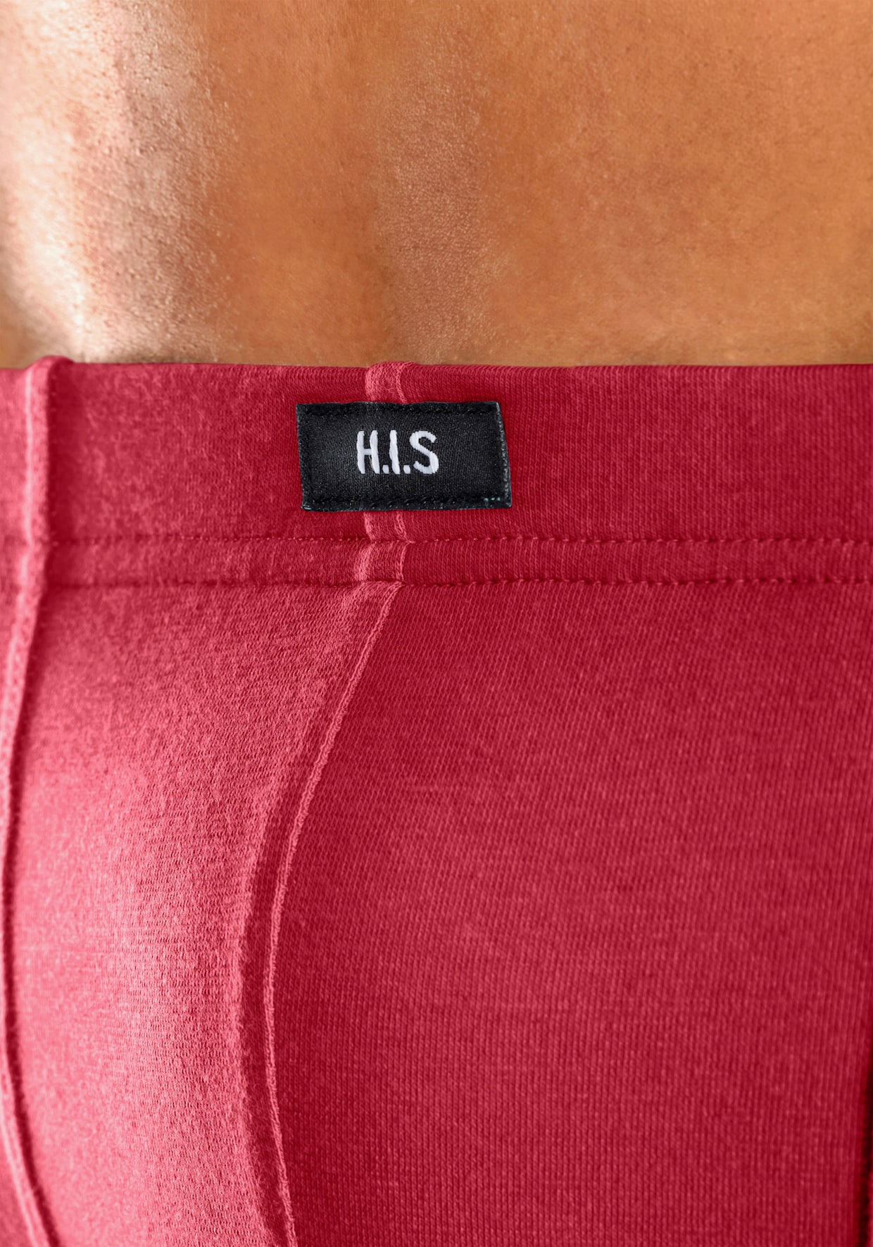 H.I.S Hipster - rot, marine, grau-meliert, khaki