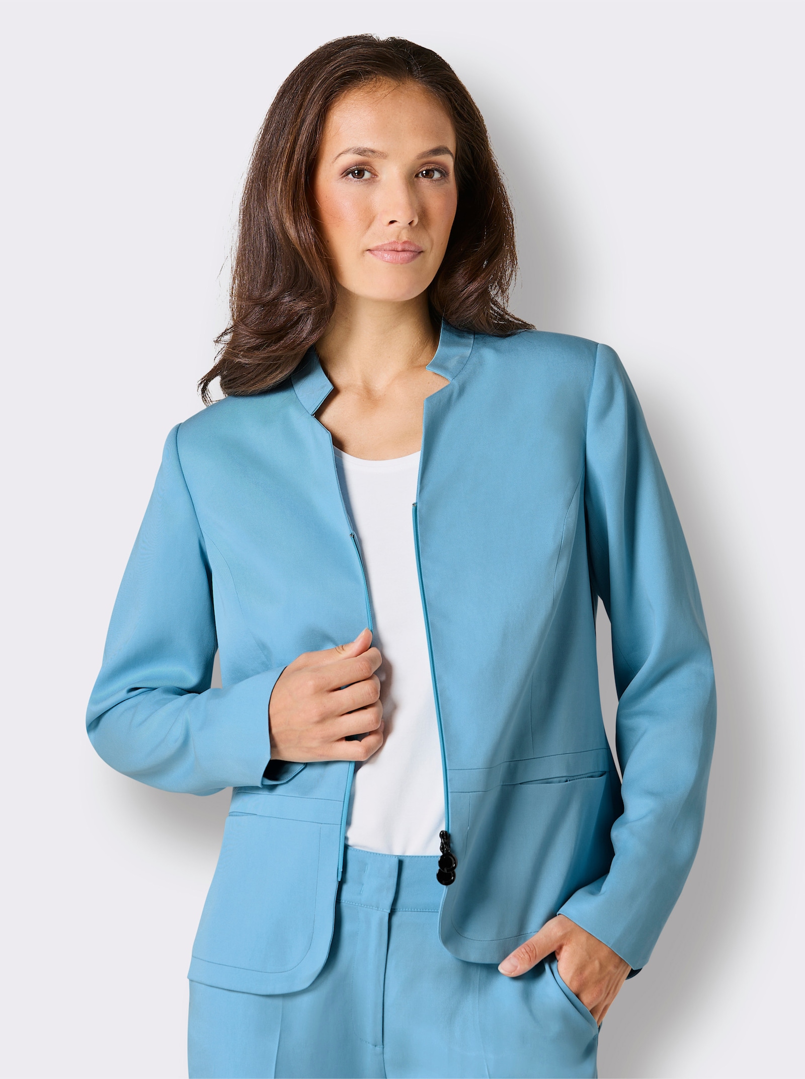 CREATION L PREMIUM Blazer - aqua