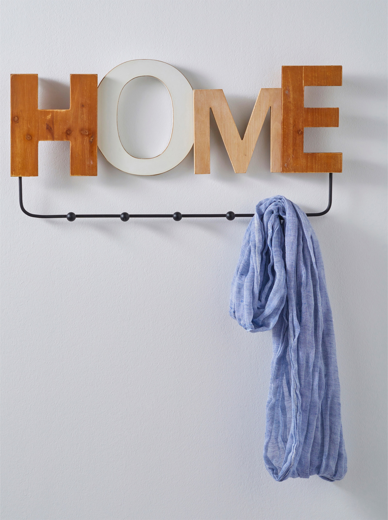 Impressionen Wandgarderobe - natur