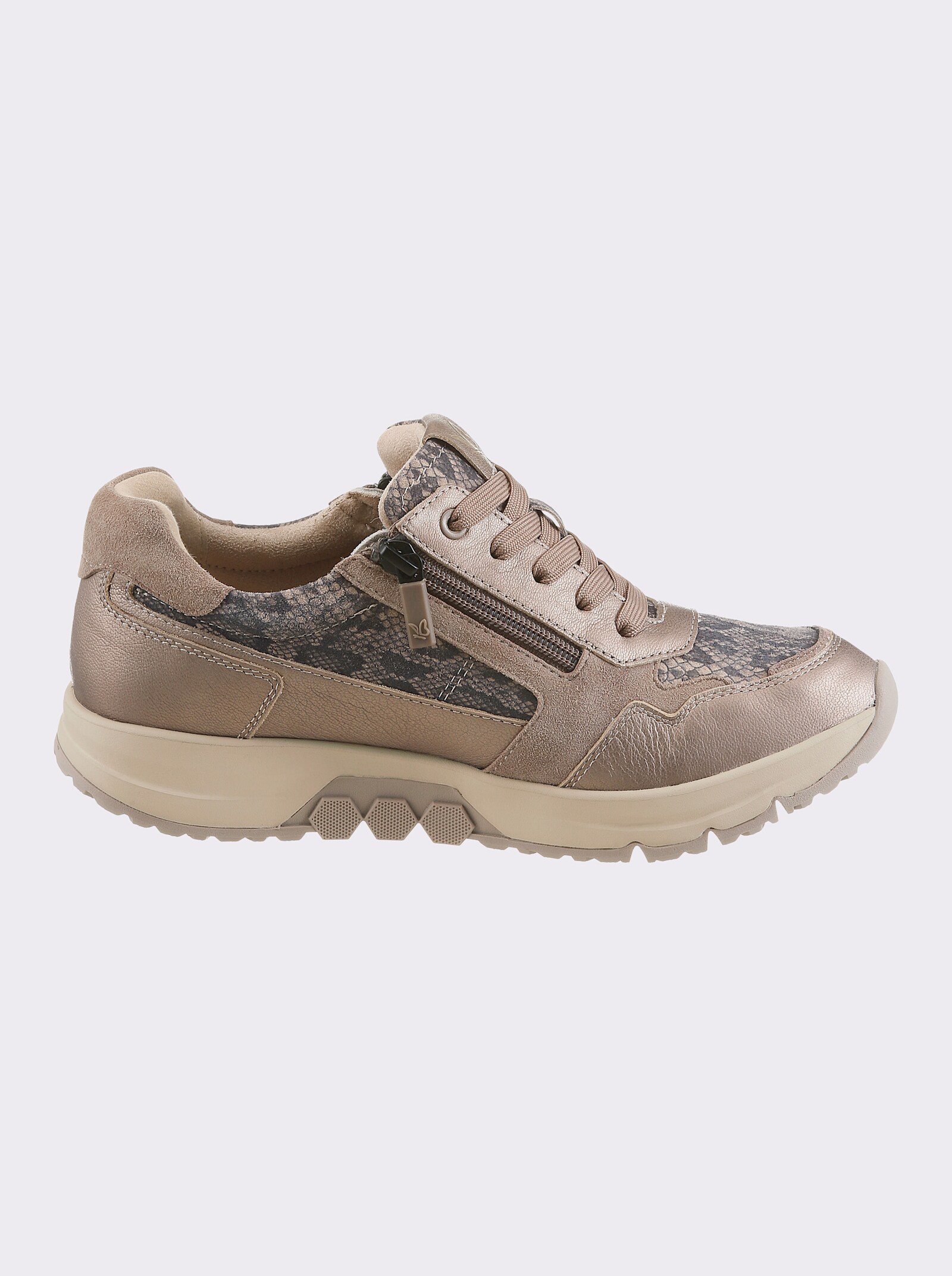 Caprice Sneaker mit Schrittdämpfung - taupe