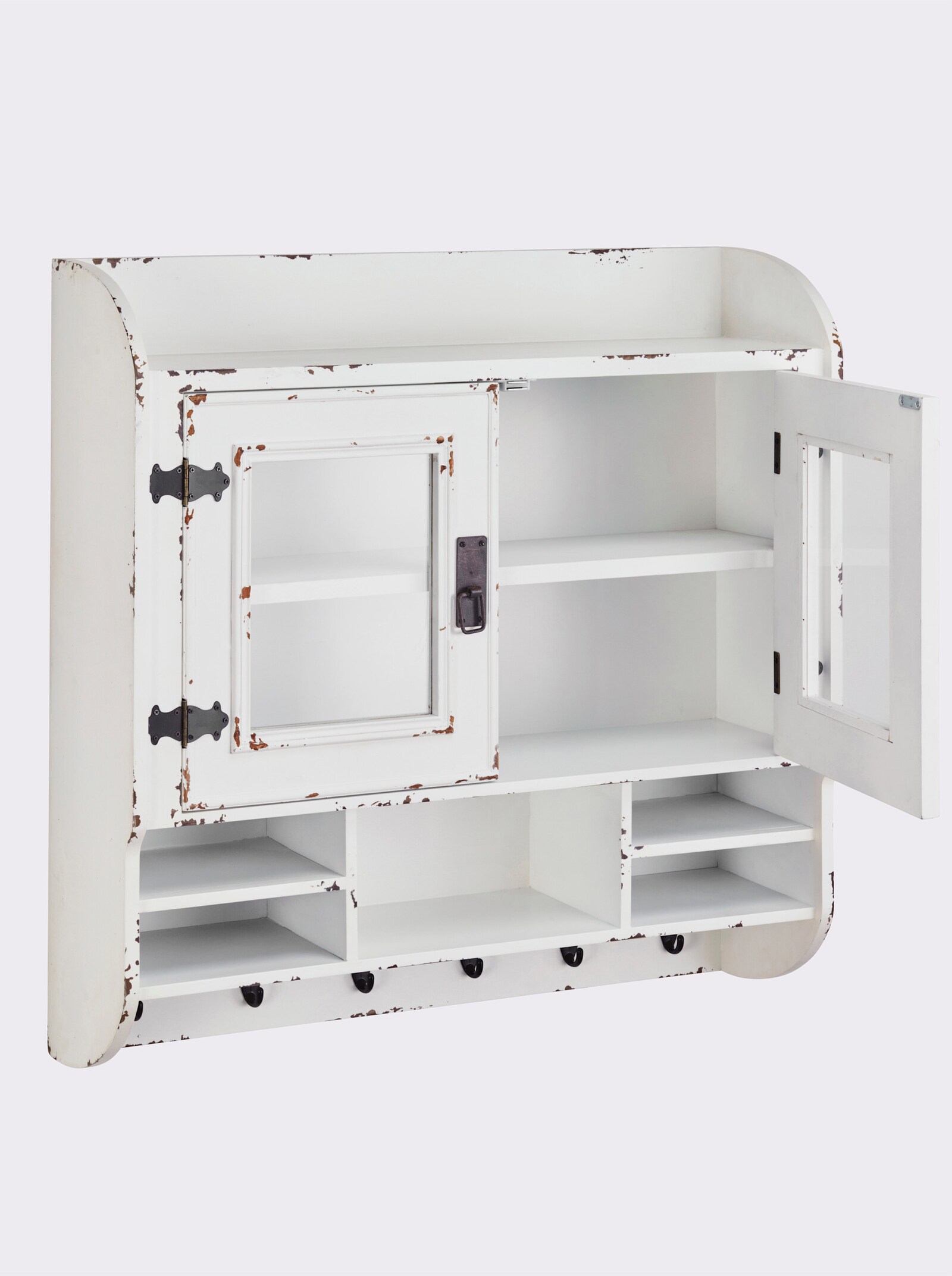 heine home Hängeregal - weiß-gewischt