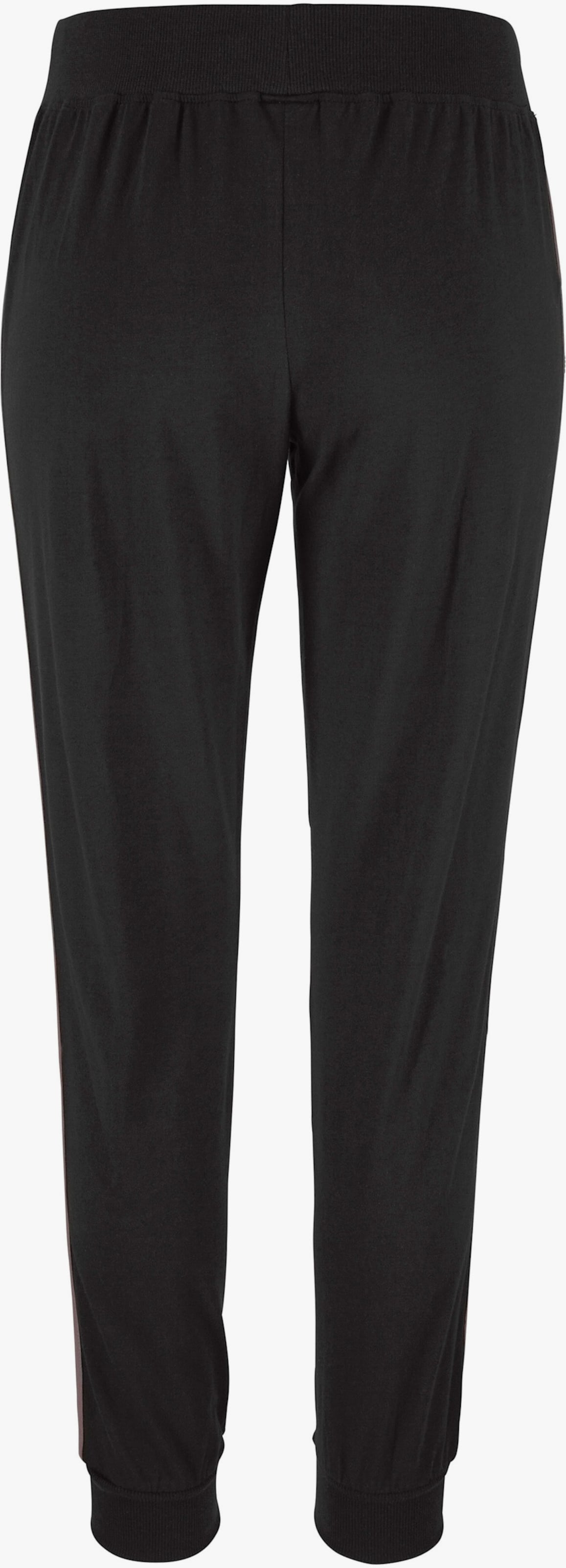 Buffalo Pyjama - mauve-schwarz