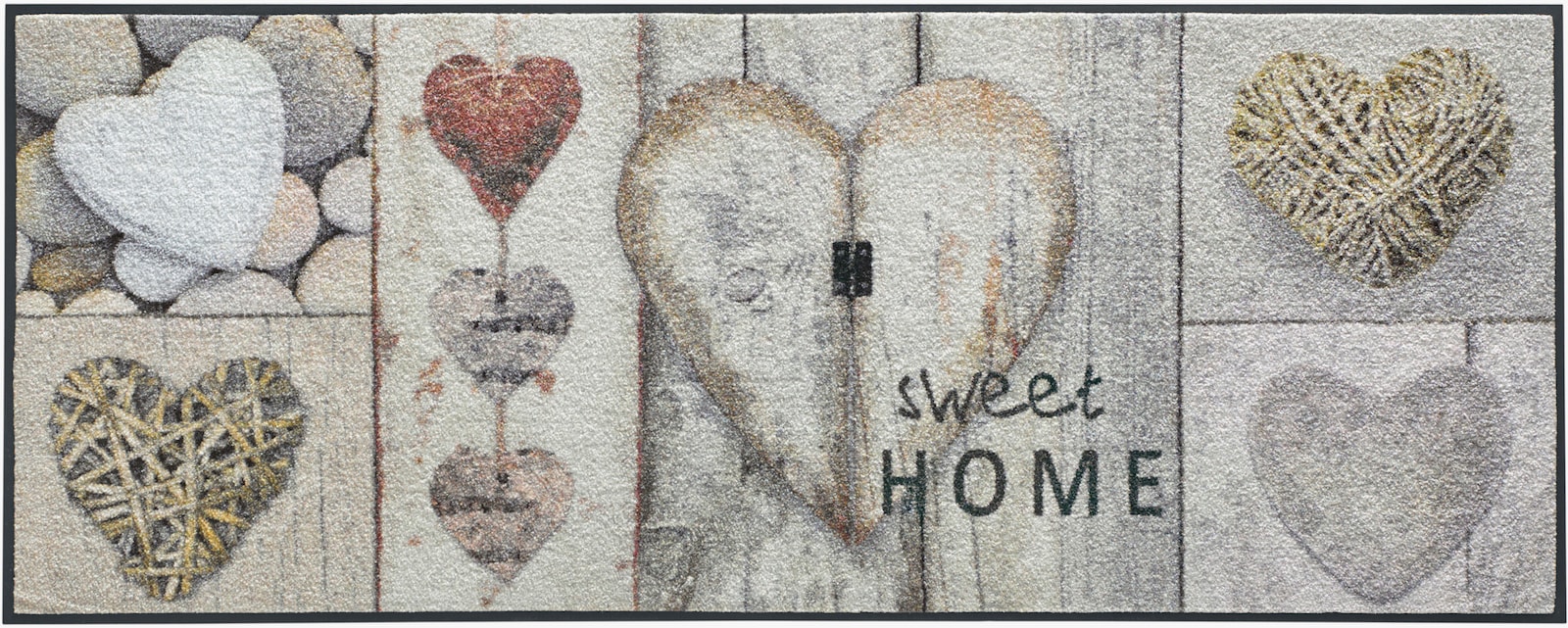 wash+dry by Kleen-Tex Fußmatte - natur