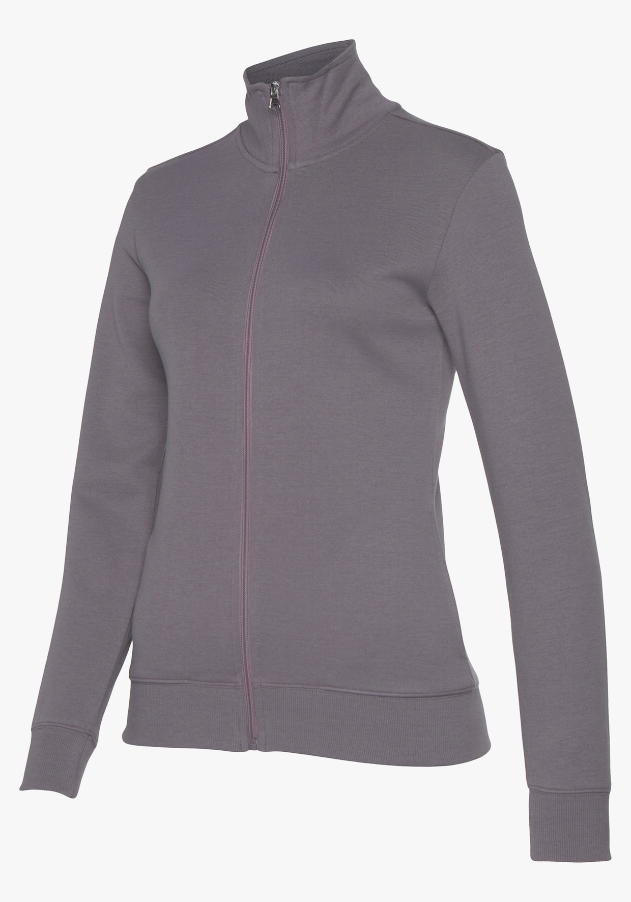 Veste sweat - mauve