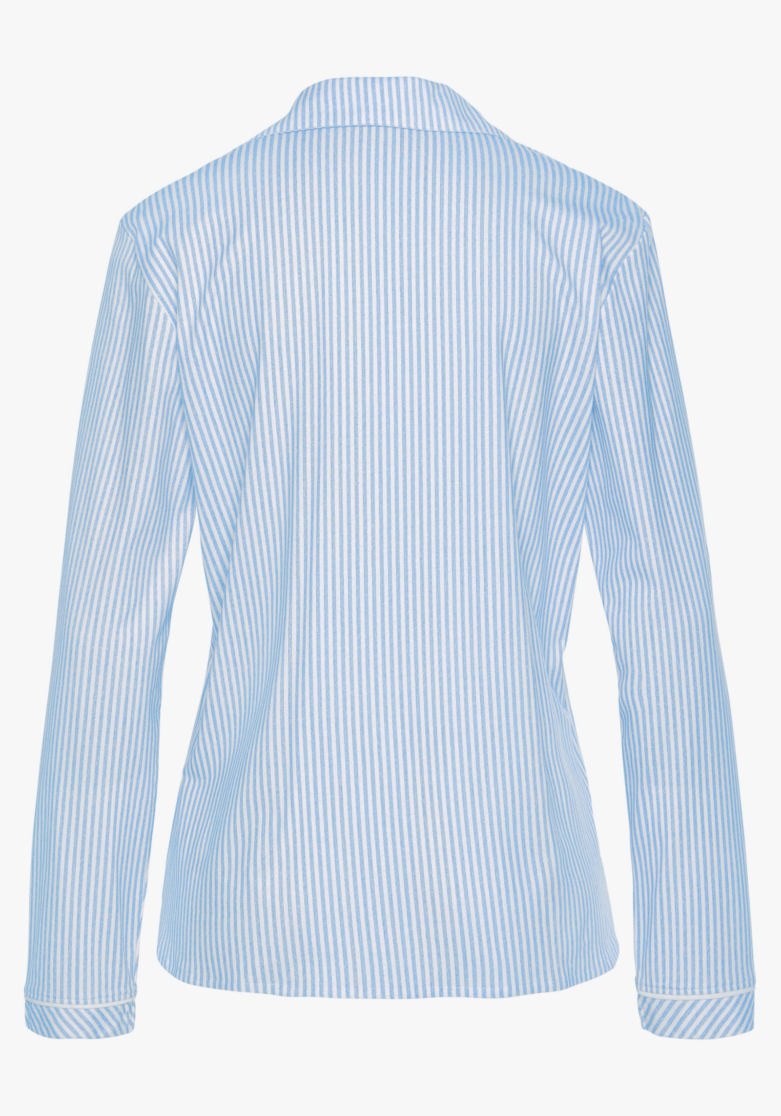 s.Oliver Haut de pyjama - bleu ciel à rayures