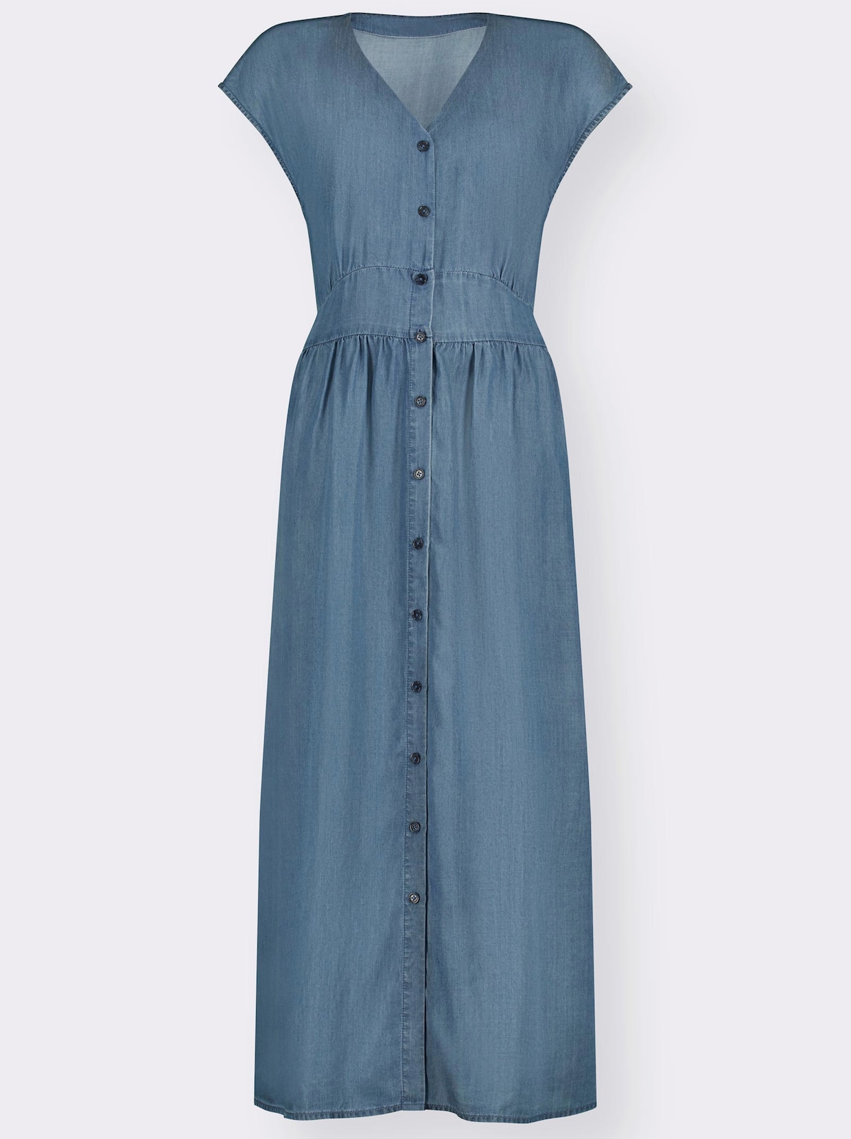 Maxi-jurk - jeansblauw