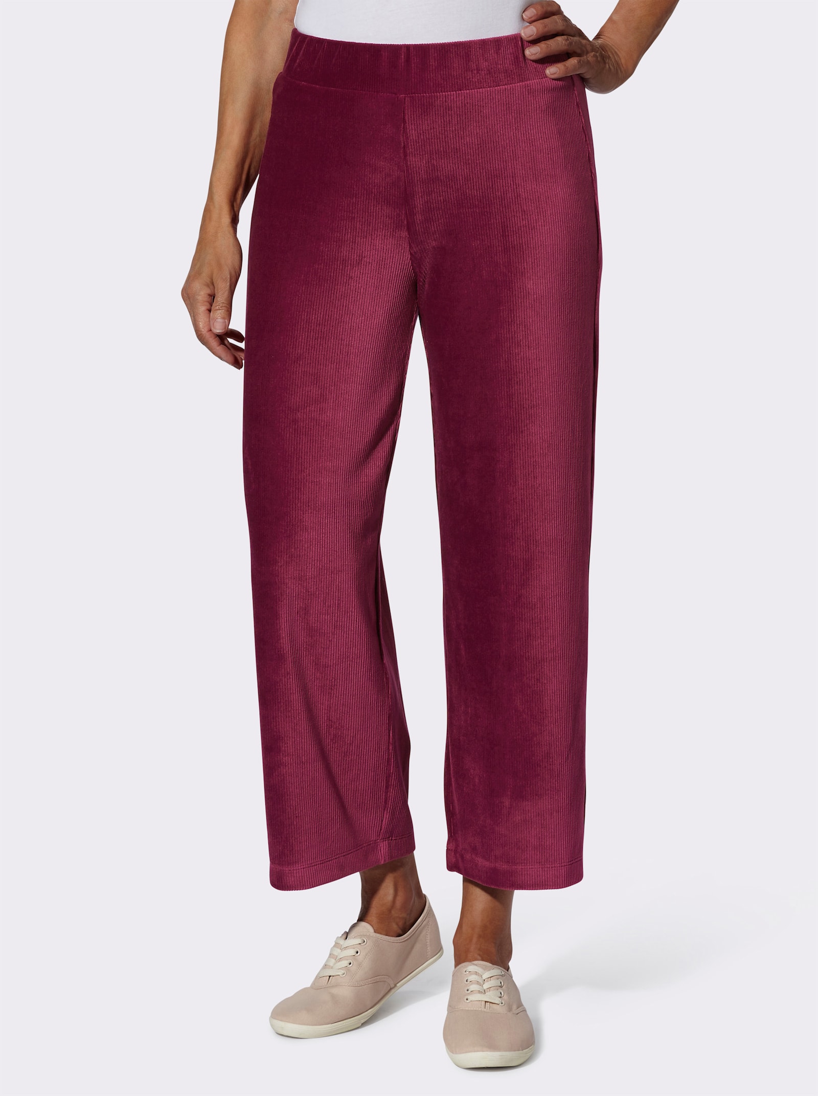 7/8-Hose mit Rundum-Dehnbund - malve