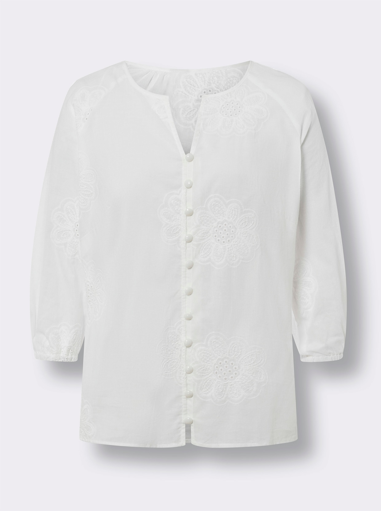 heine Katoenen blouse - ecru