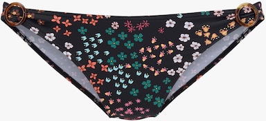 s.Oliver Bikini-Hose - schwarz-bedruckt