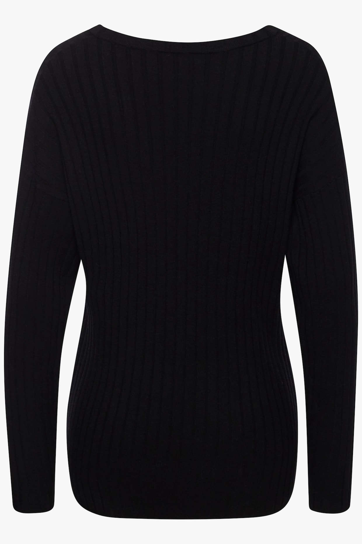 Gebreide pullover - zwart