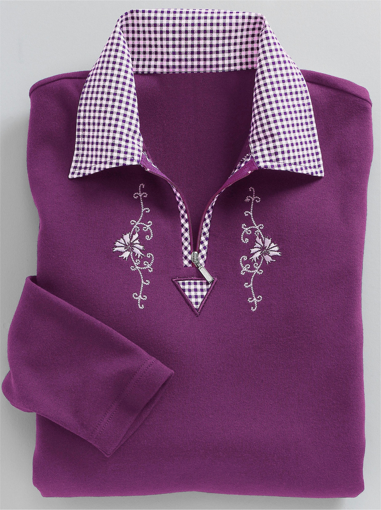 Traditioneel shirt - violet