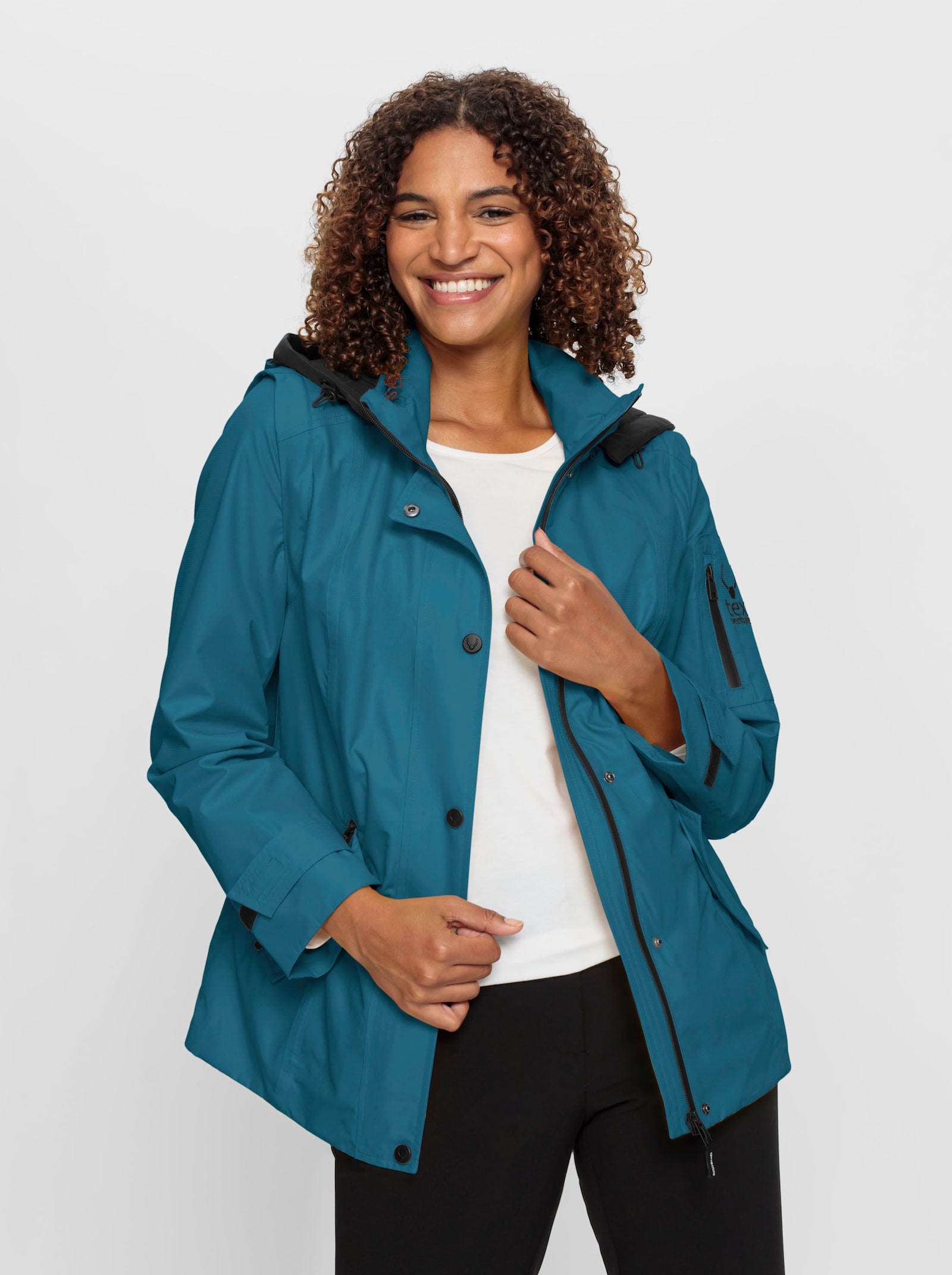 Funktionsjacke mit abnehmbaren Ärmeln - topas