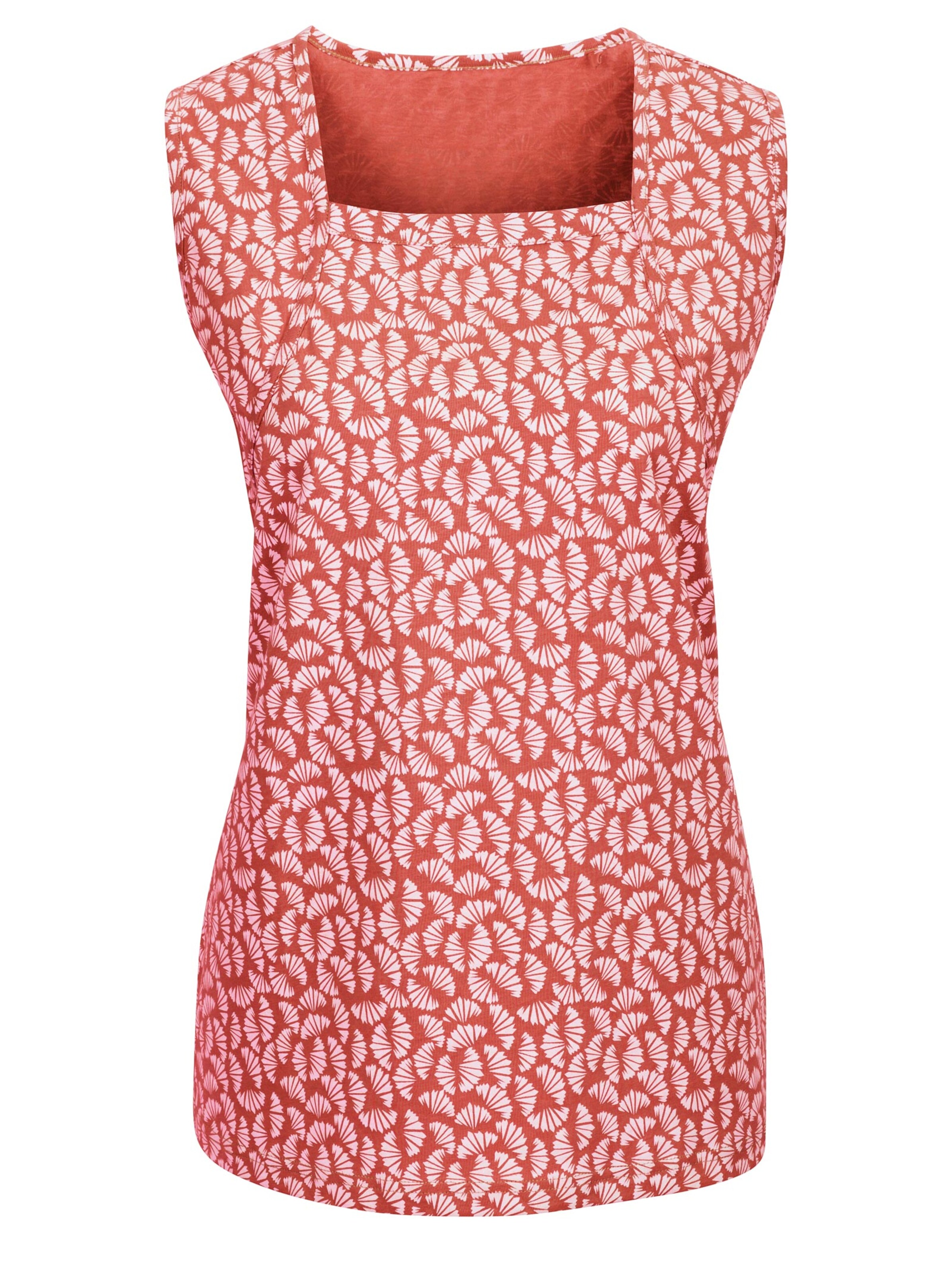 Shirttop - terra-gemustert