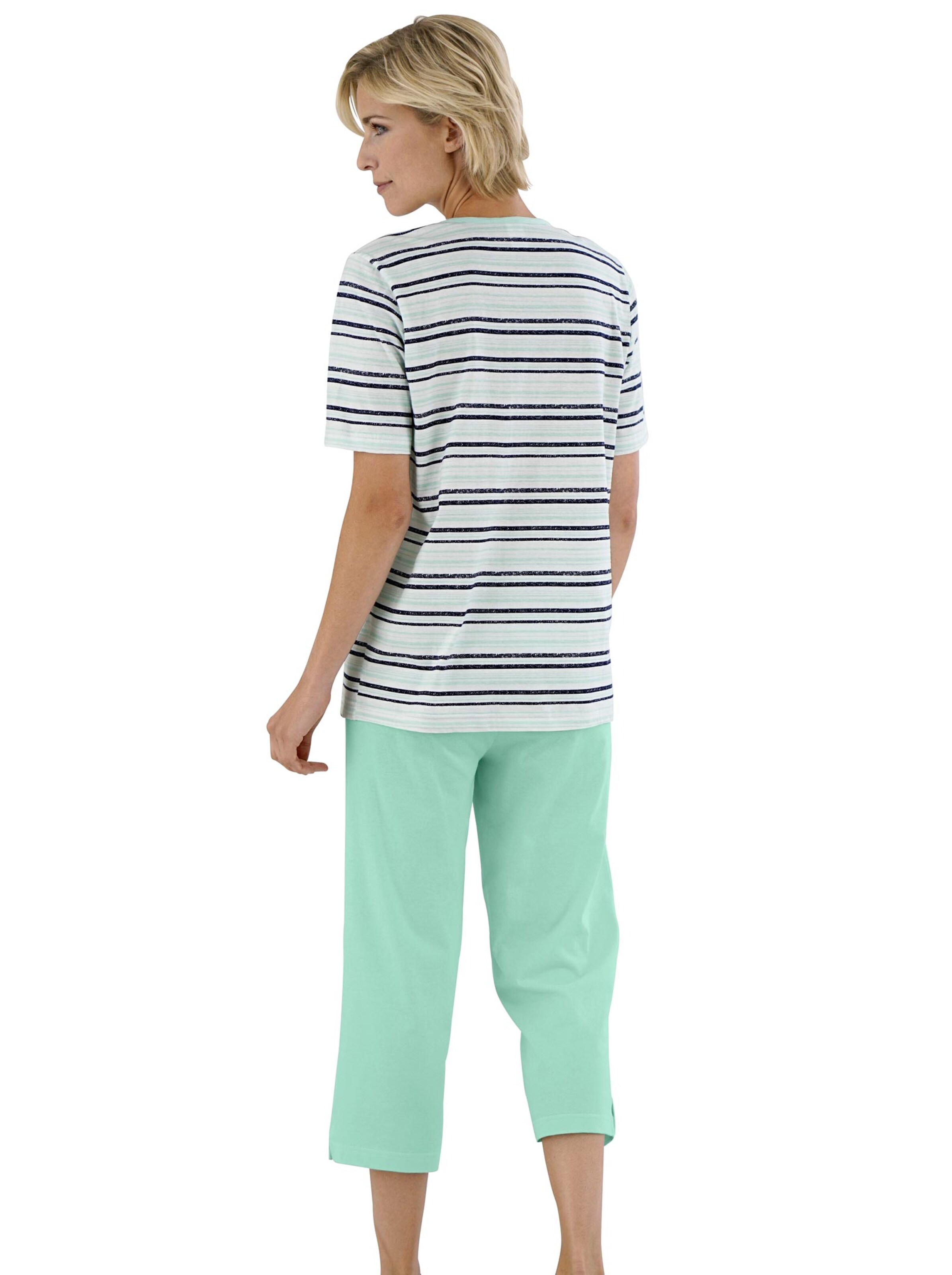 wäschepur Schlafanzüge - mint + apricot