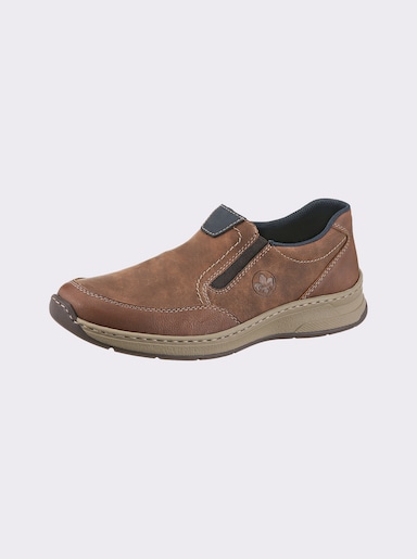 Rieker Slipper für kräftige Füsse, von Rieker - camel