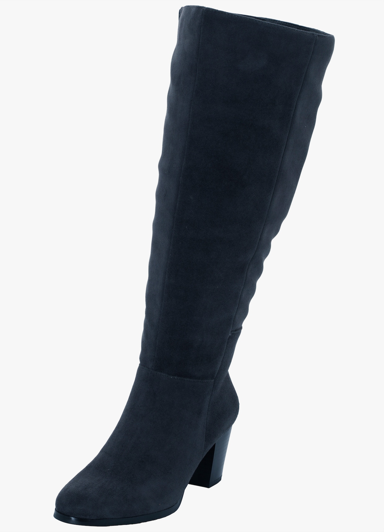 sheego Weitschaftstiefel - jeansblau
