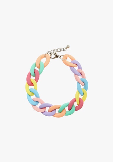 LASCANA Gliederarmband - rosa-pastellblau-pastellgelb-pastelllila-hellgrün