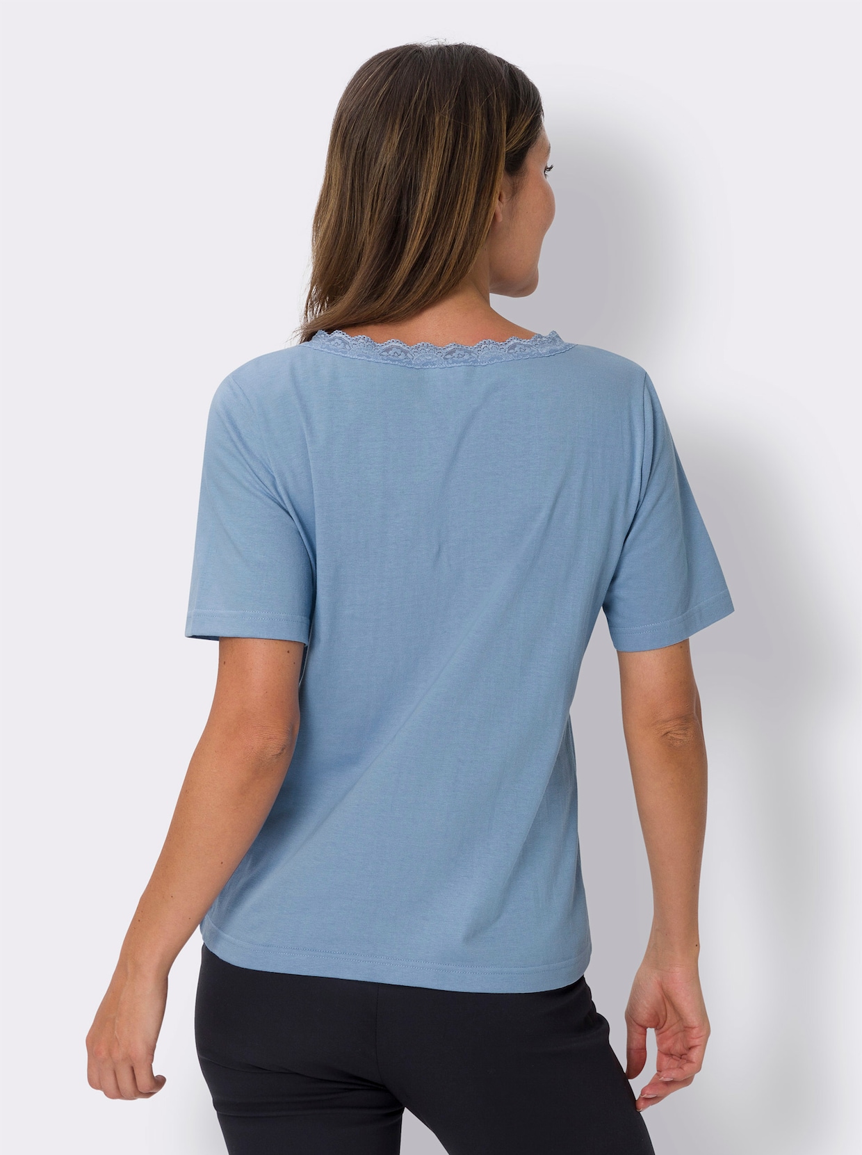 Shirt met korte mouwen - bleu
