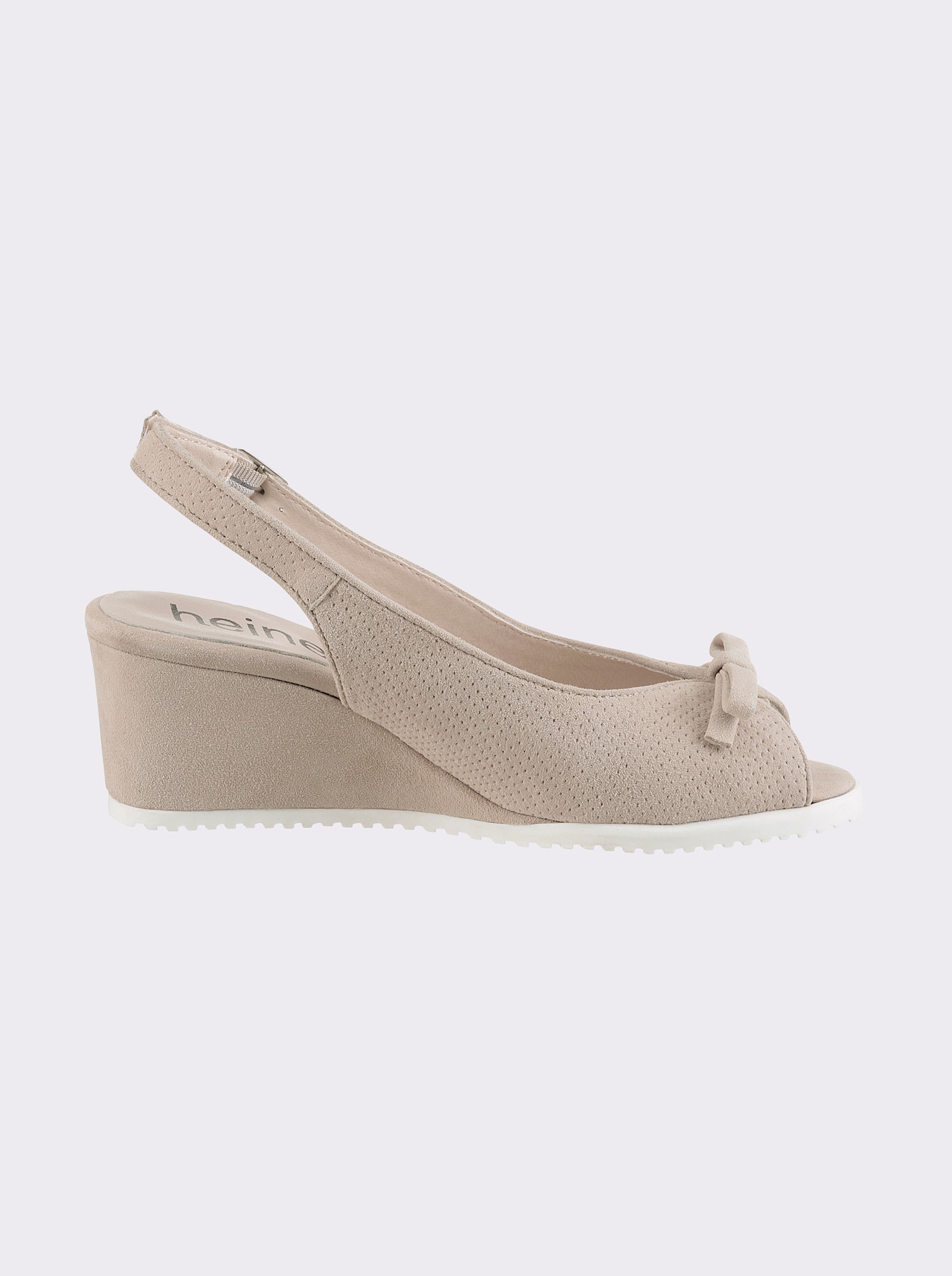 heine Keilsandalette - beige