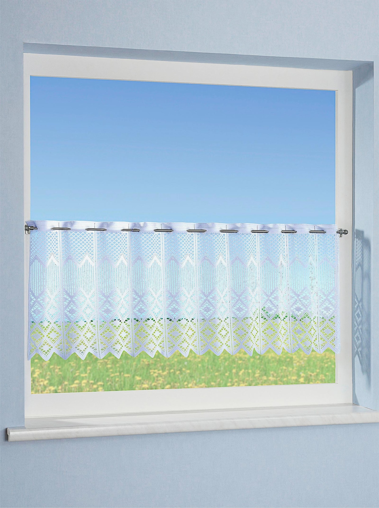 Fensterbehang - weiß