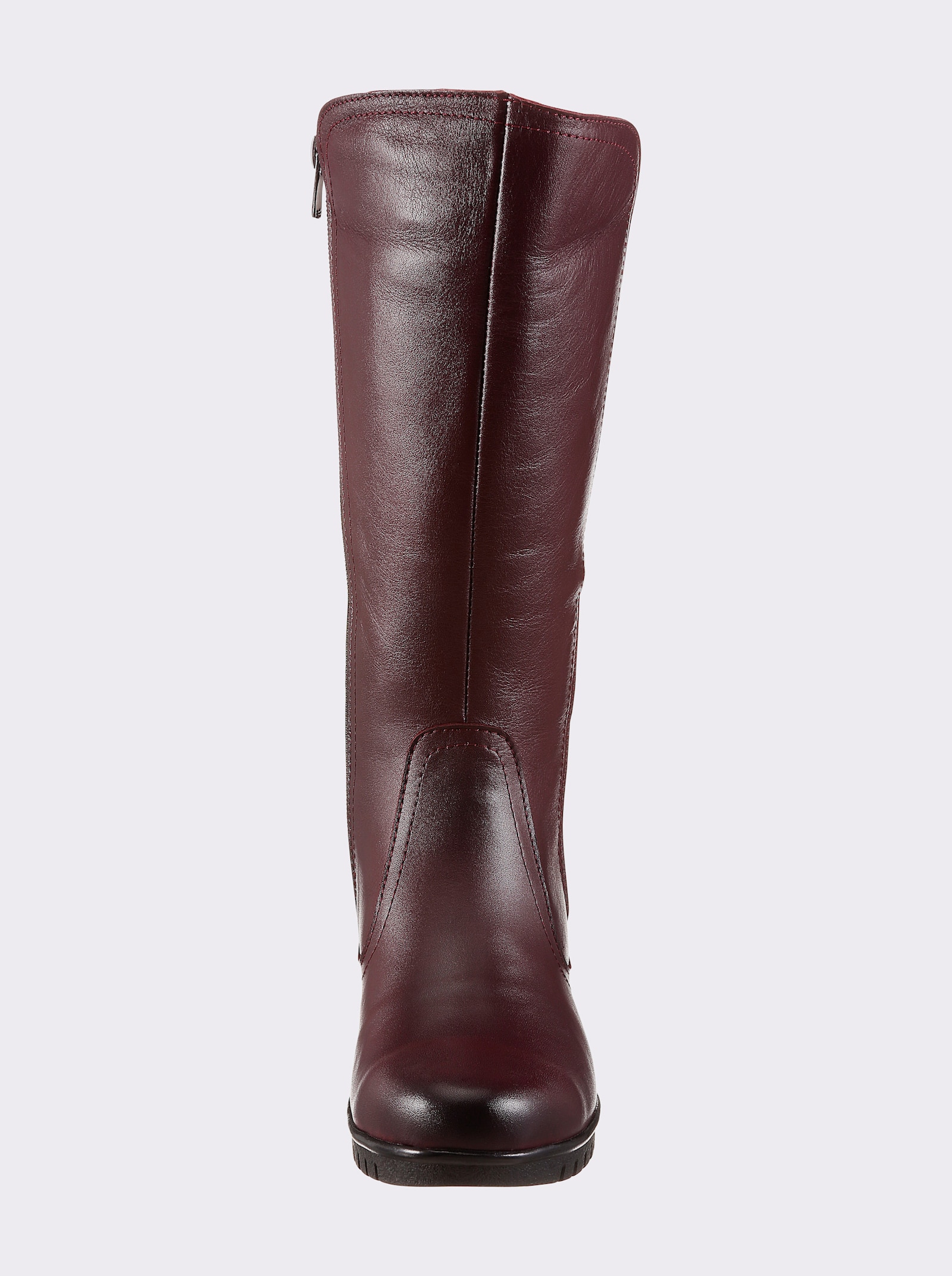 Gemini Stiefel mit flexibler Laufsohle - burgund