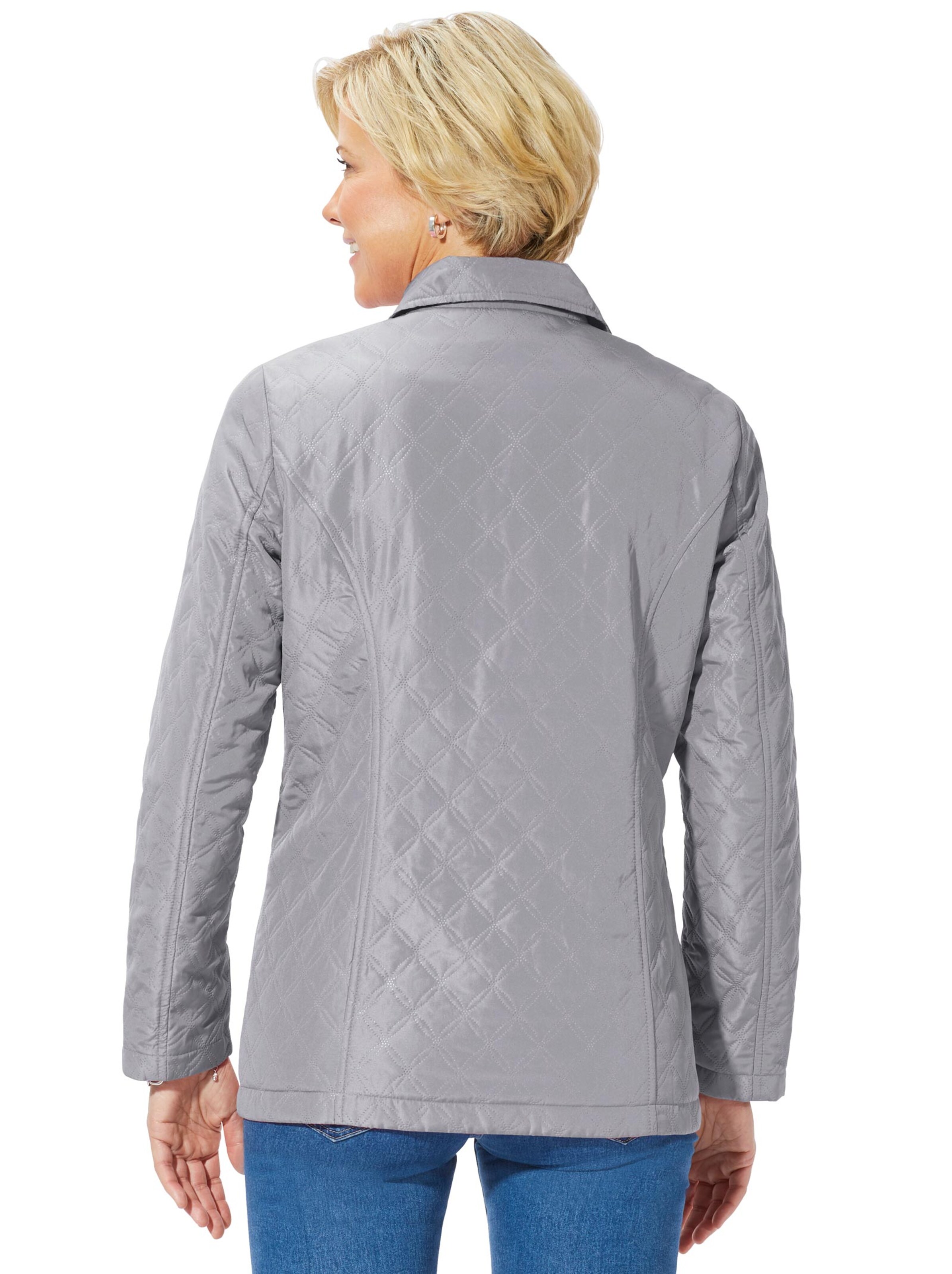 Jacke - silbergrau