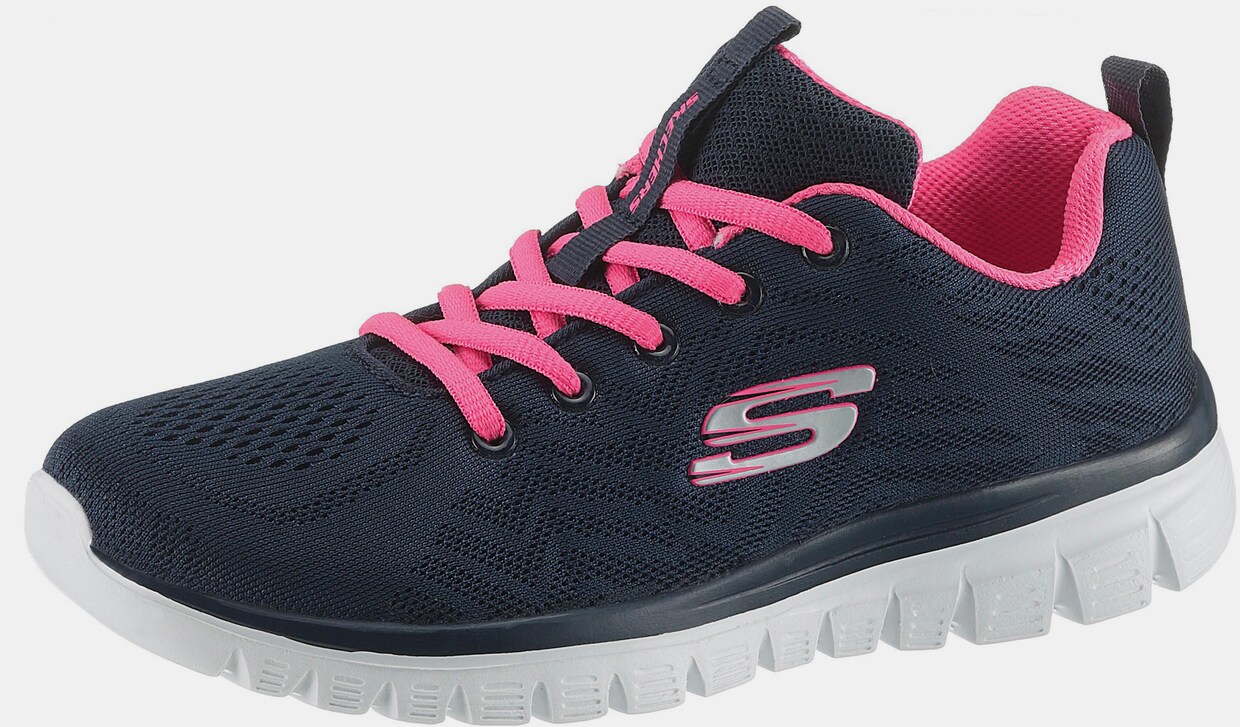 Skechers Sneaker - navy-pink