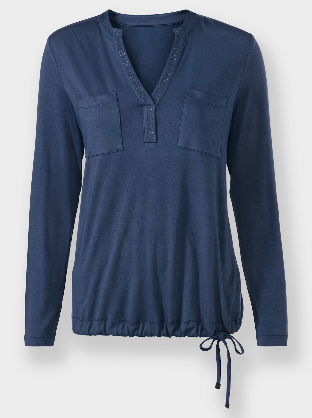 heine Shirt - donkerblauw