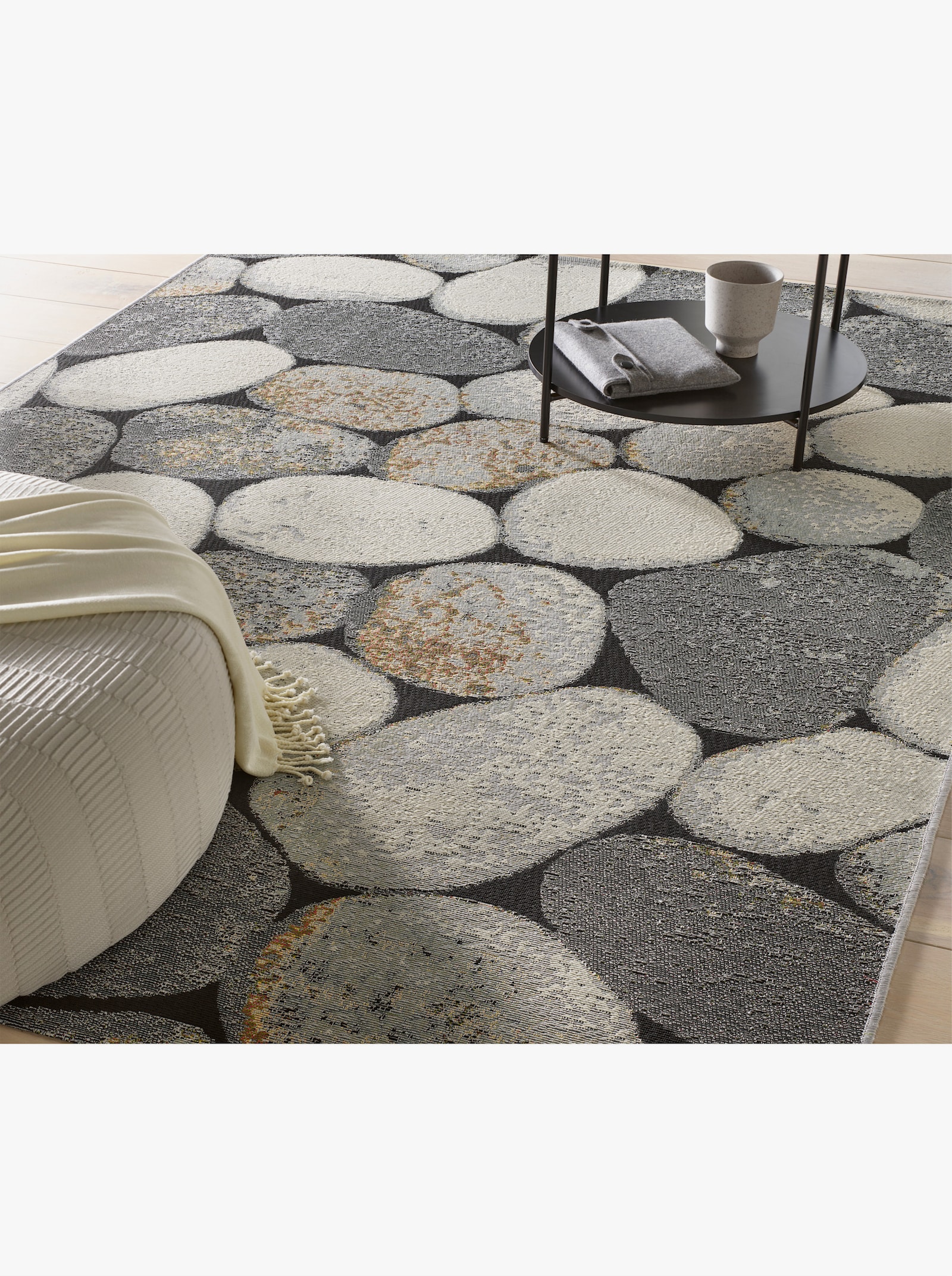 heine home Tapijt - grijs/ecru