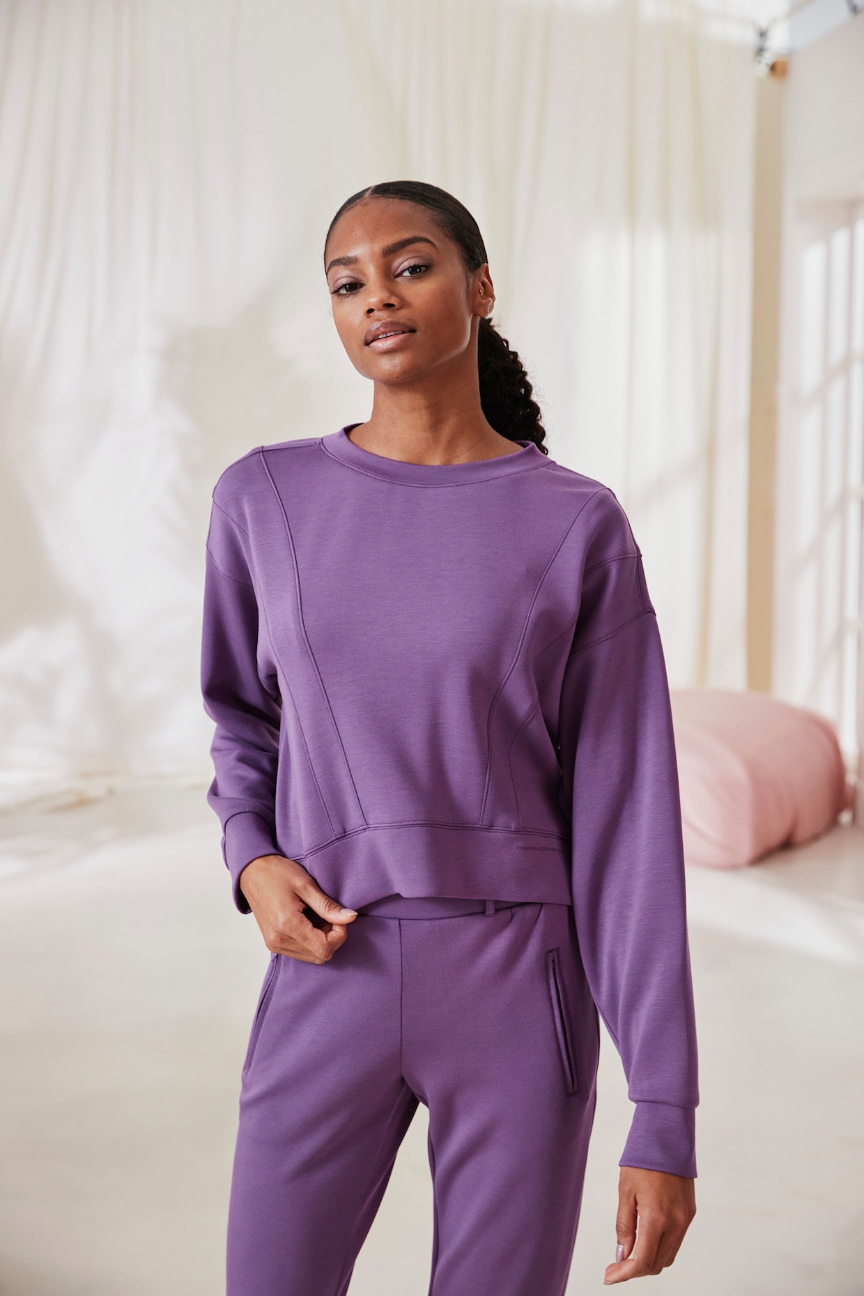 Sweatshirt - paars