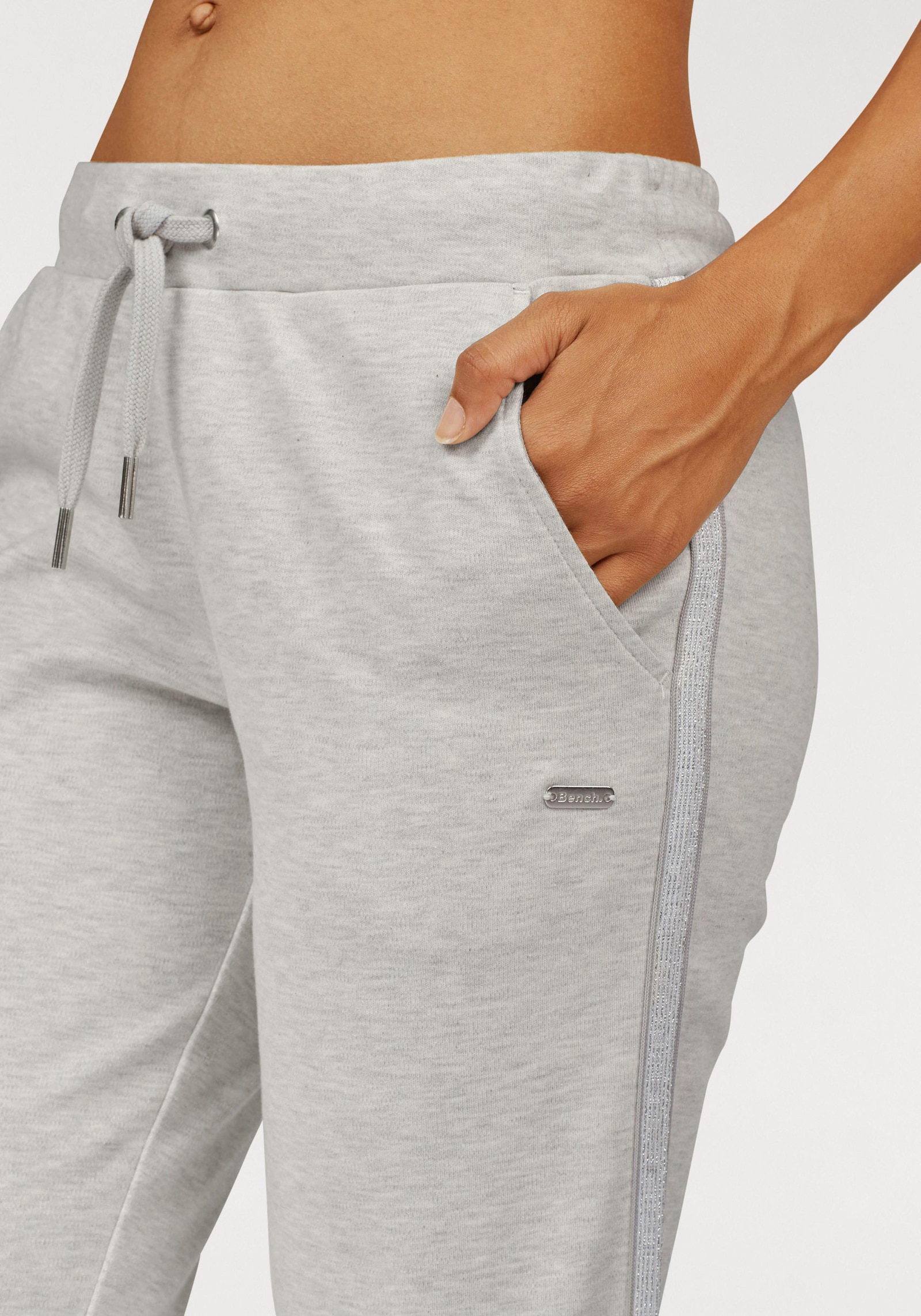 Bench. Loungewear Homewearhose - hellgrau